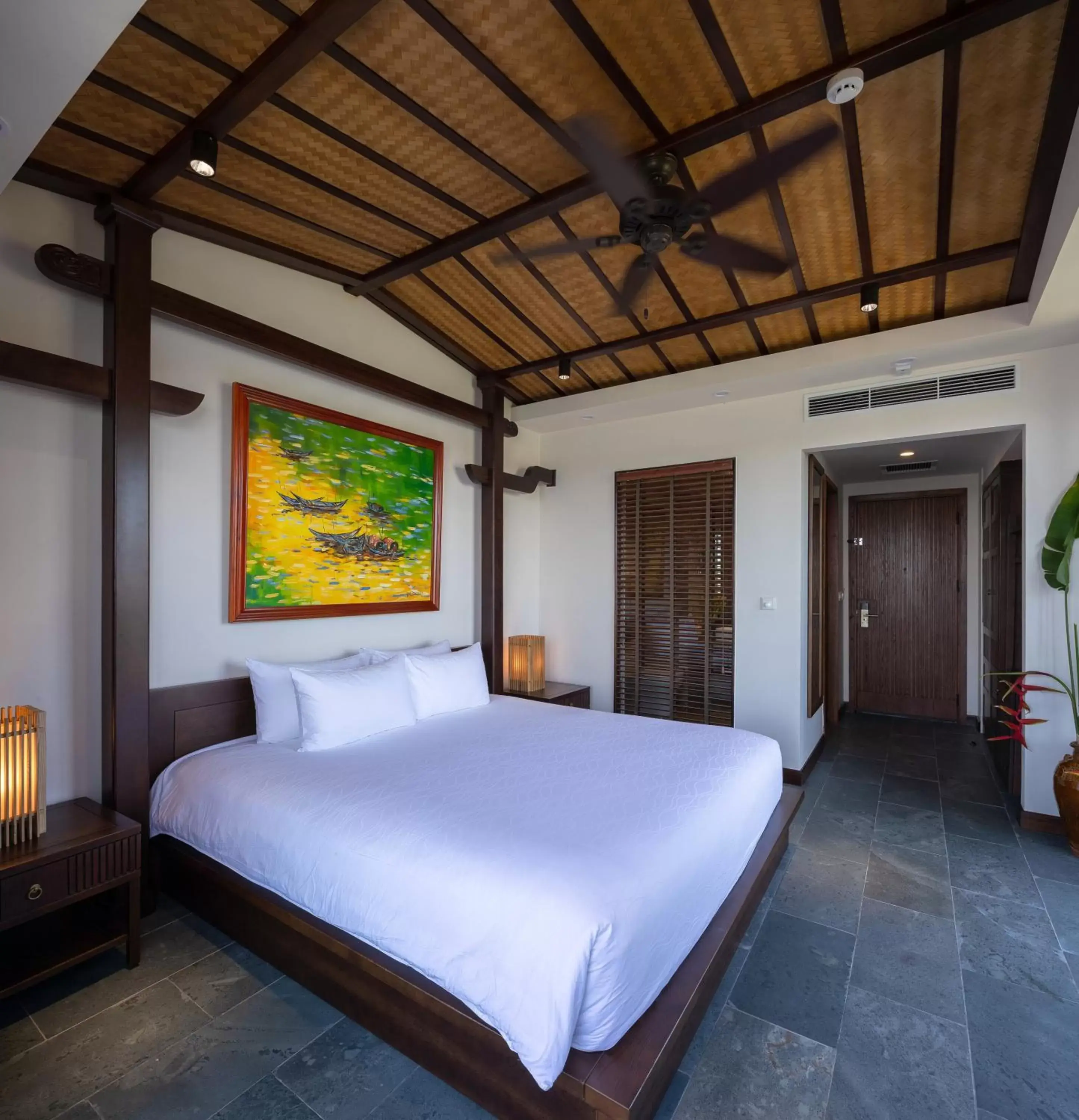 Bedroom, Bed in Nghê Prana Hotel and Spa Hoi An Bedroom, Bed in Nghê Prana Hotel and Spa Hoi An