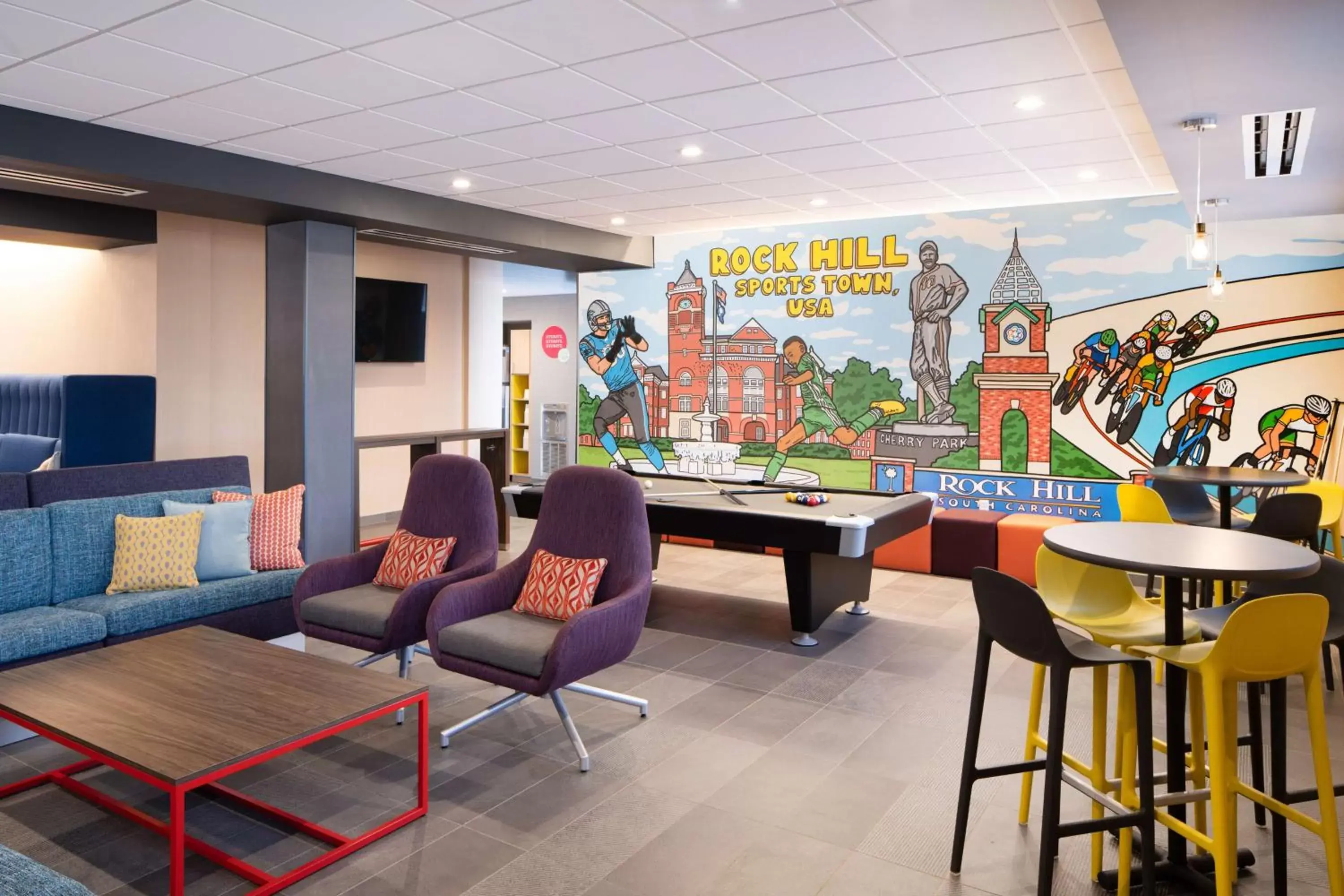 Lobby or reception in Tru By Hilton Rock Hill, SC Lobby or reception in Tru By Hilton Rock Hill, SC