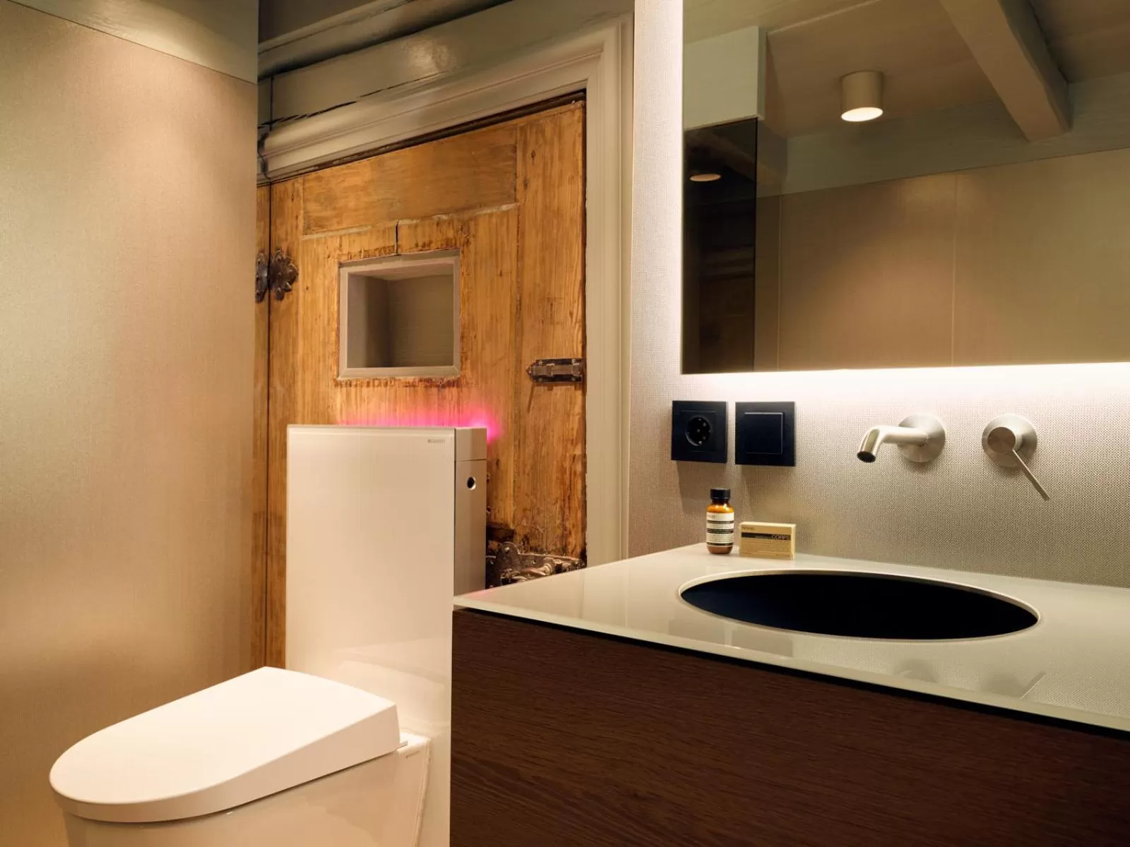 Toilet in Tollboden Hotell - Unike Hoteller