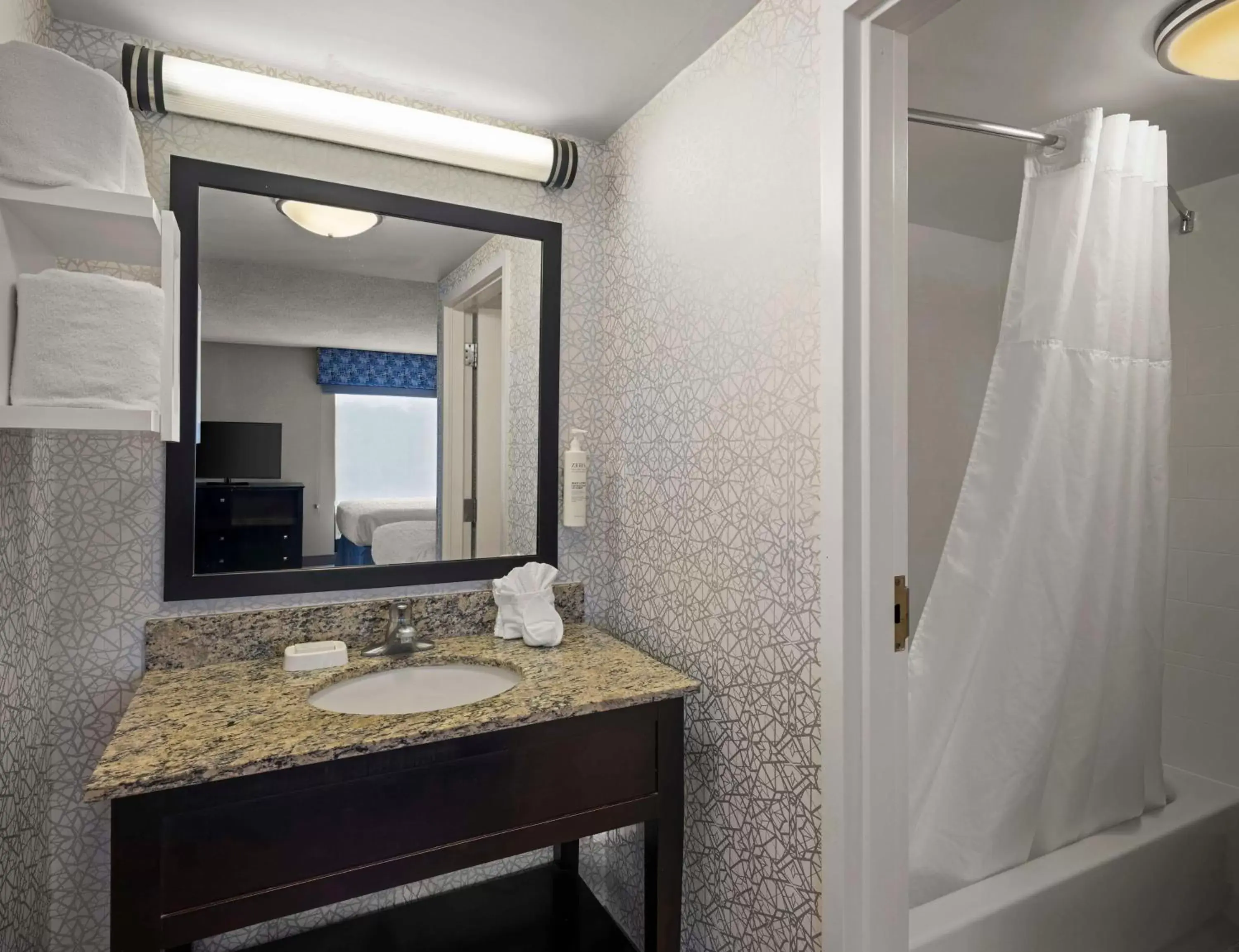 Bathroom in Hampton Inn & Suites Arundel Mills/Baltimore
