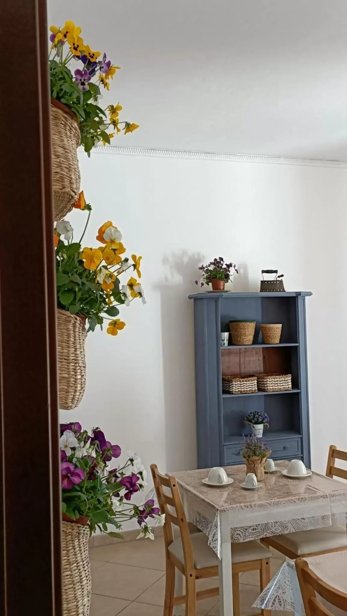 Decorative detail, Dining Area in B&B Margherita