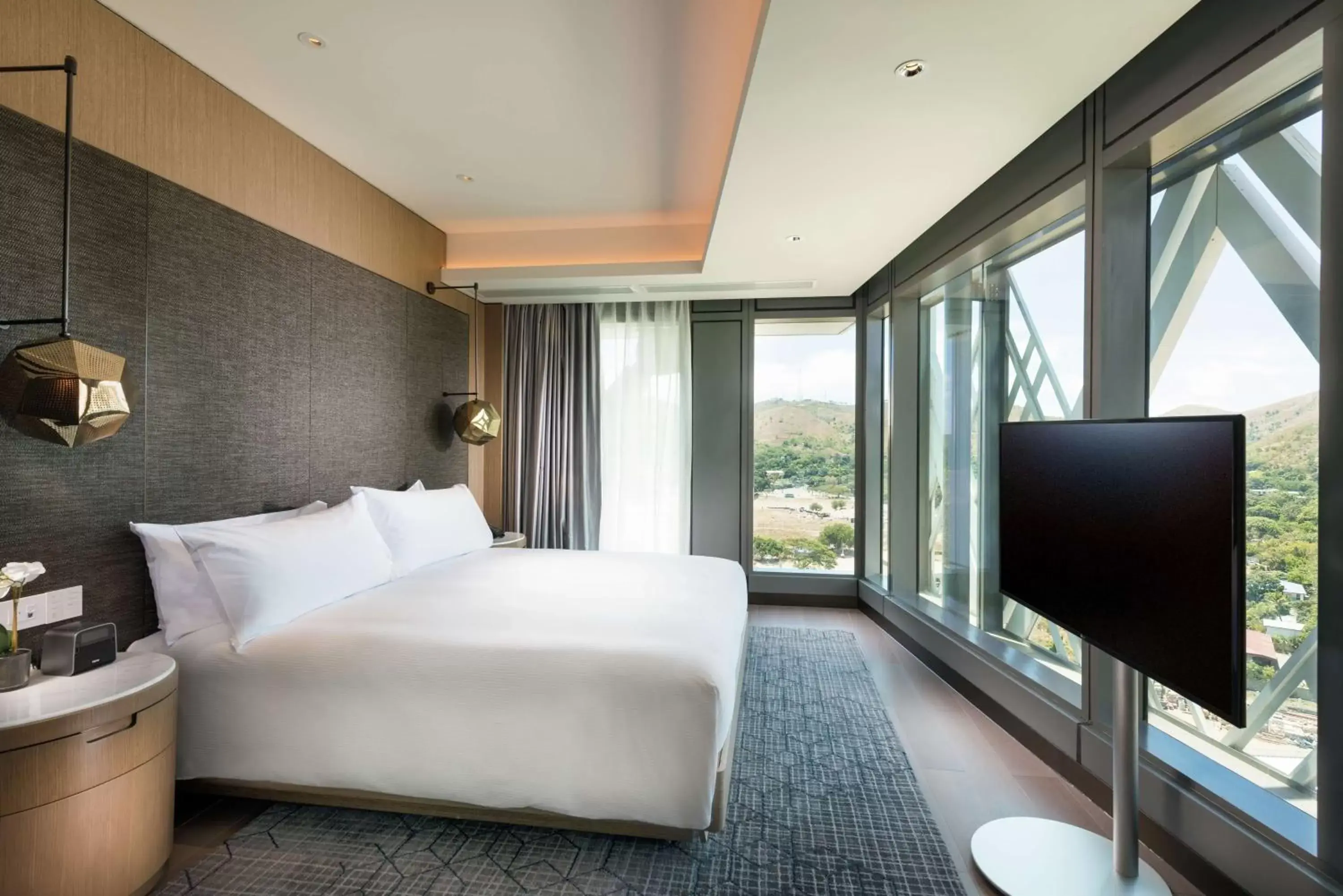 Bed in Hilton Port Moresby Hotel & Residences