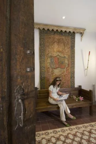 Seating area in Posada Real Casa de Tepa