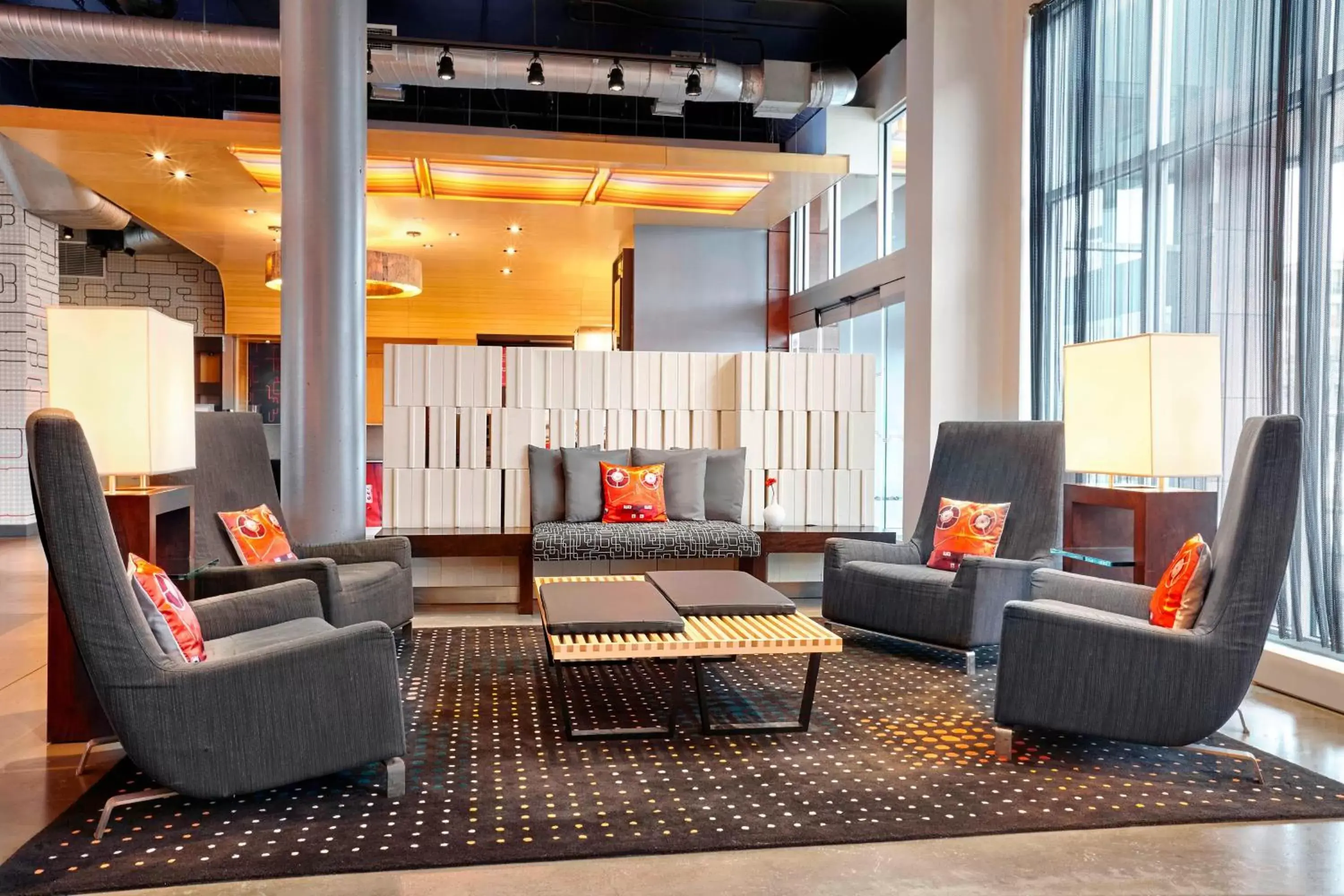 Other, Seating Area in Aloft Montreal Airport