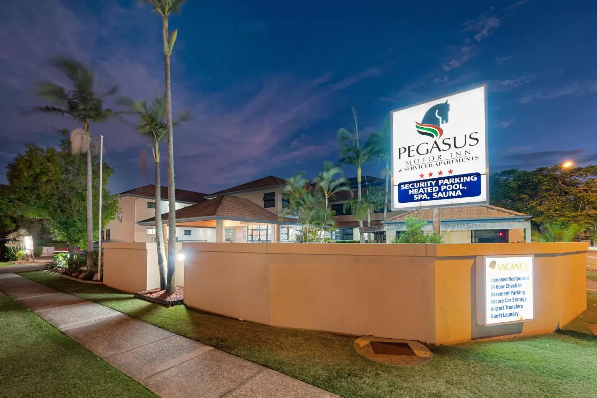 Property Building in Pegasus Motor Inn and Serviced Apartments