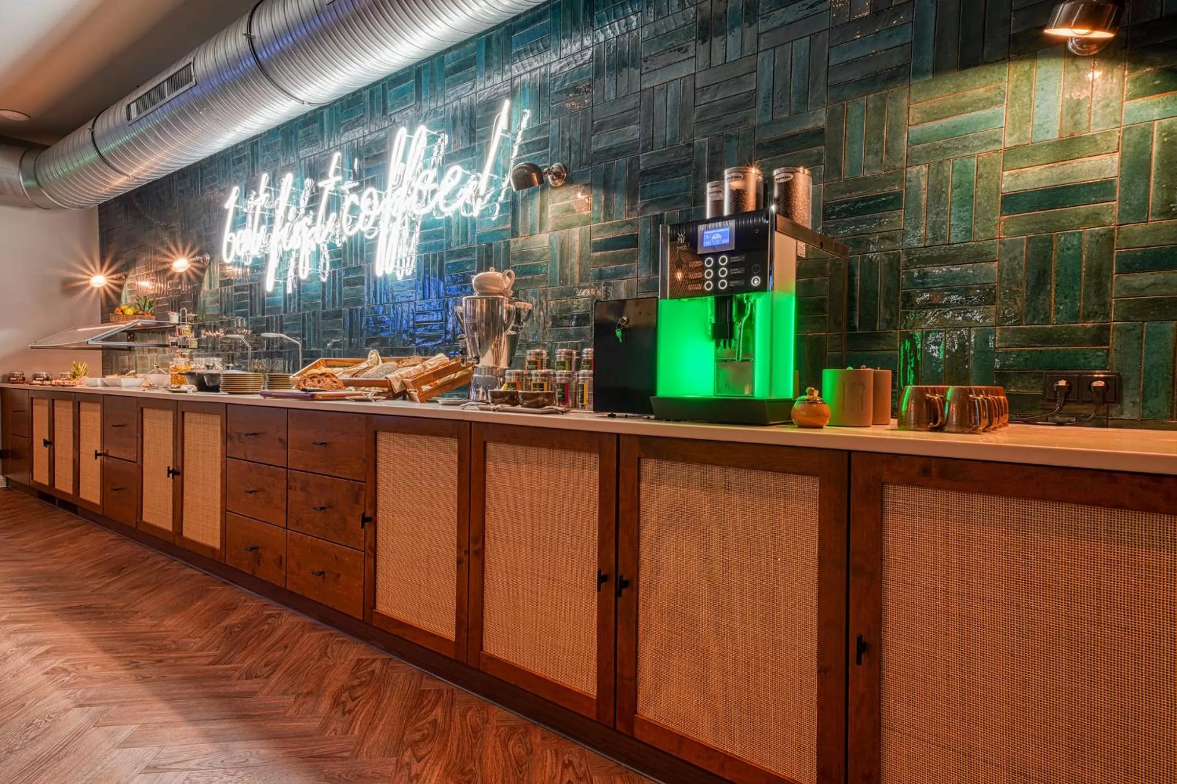 Buffet breakfast in NYCE Hotel Bonn