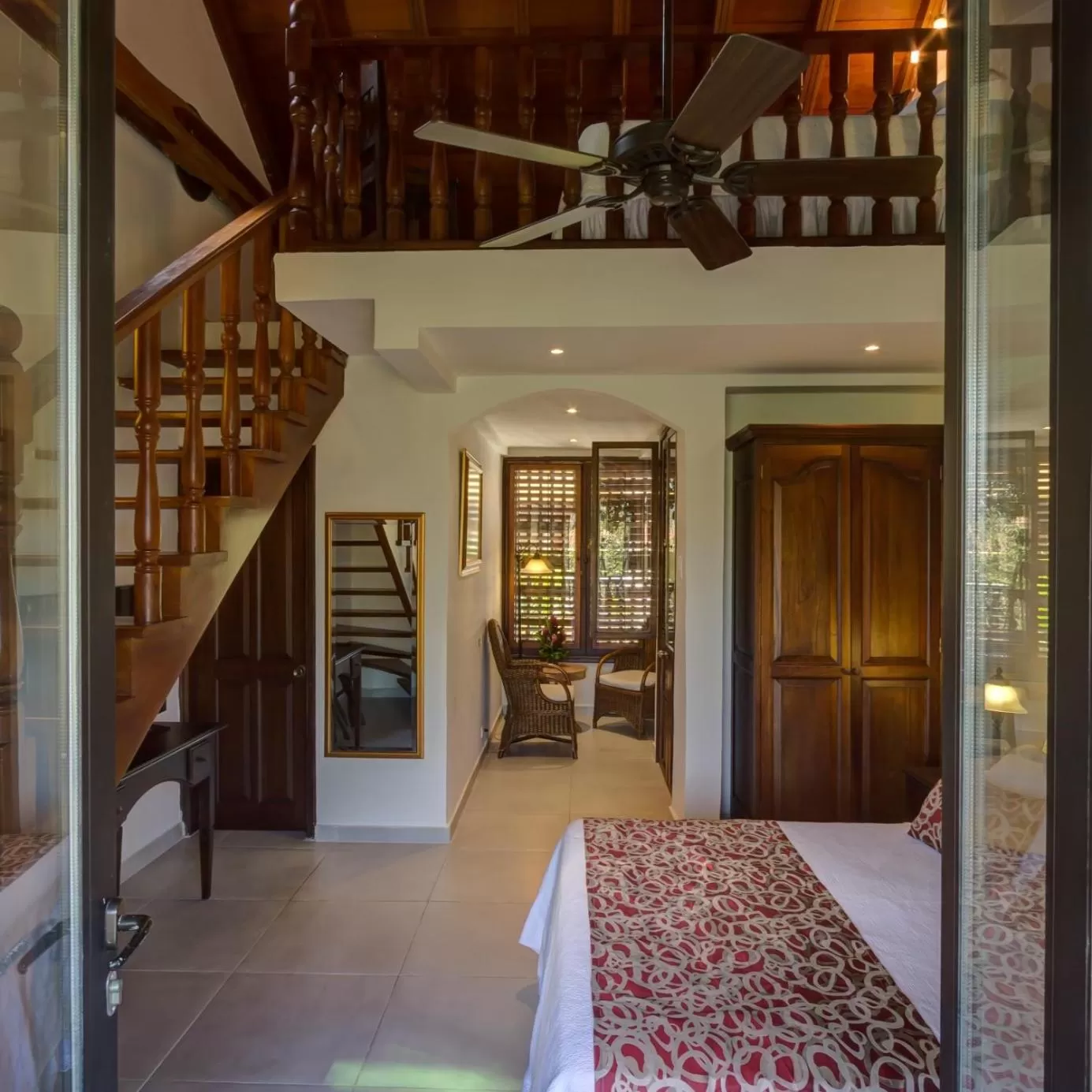 Photo of the whole room in Hotel Casa La Fe