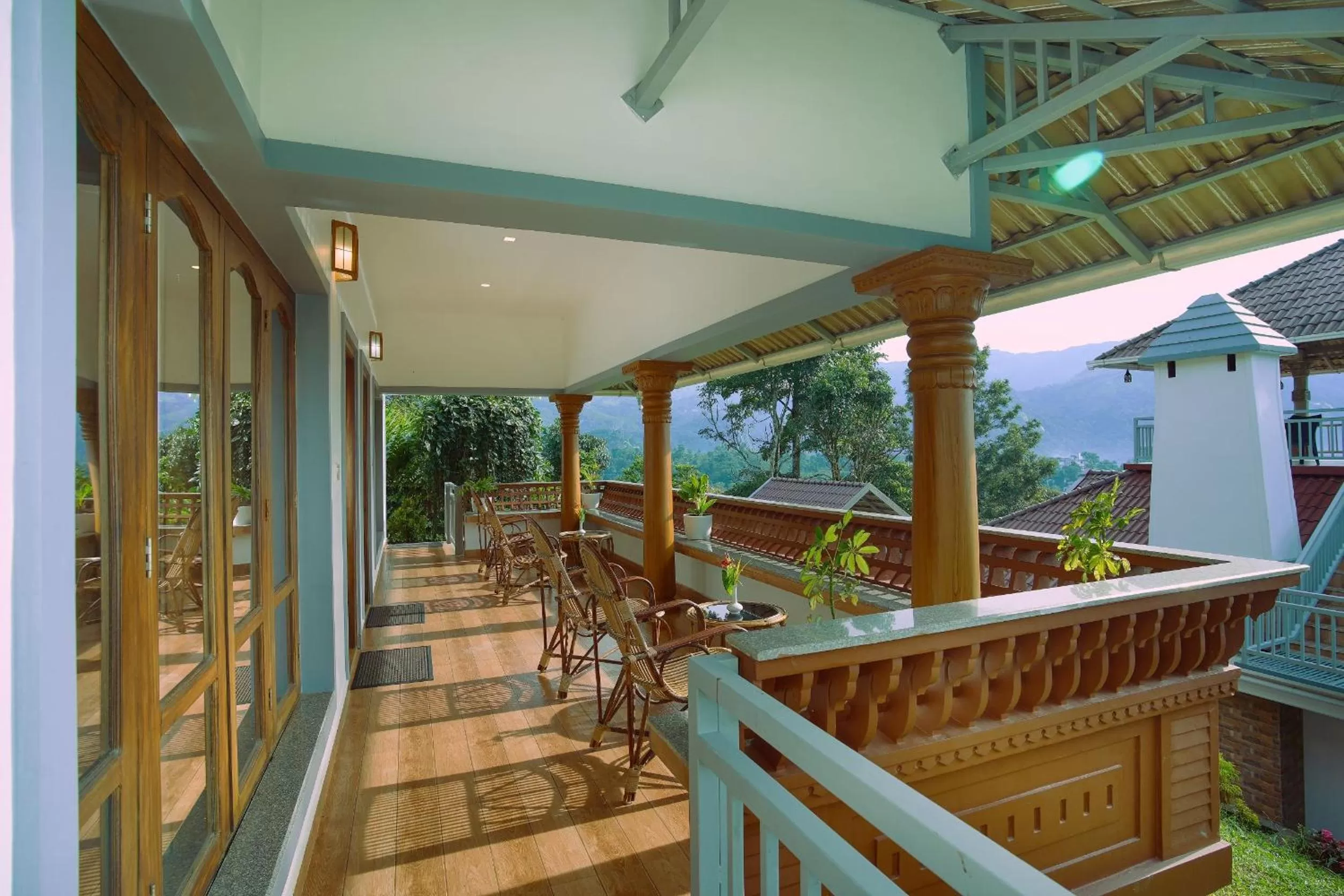 Patio in Zenha Resorts