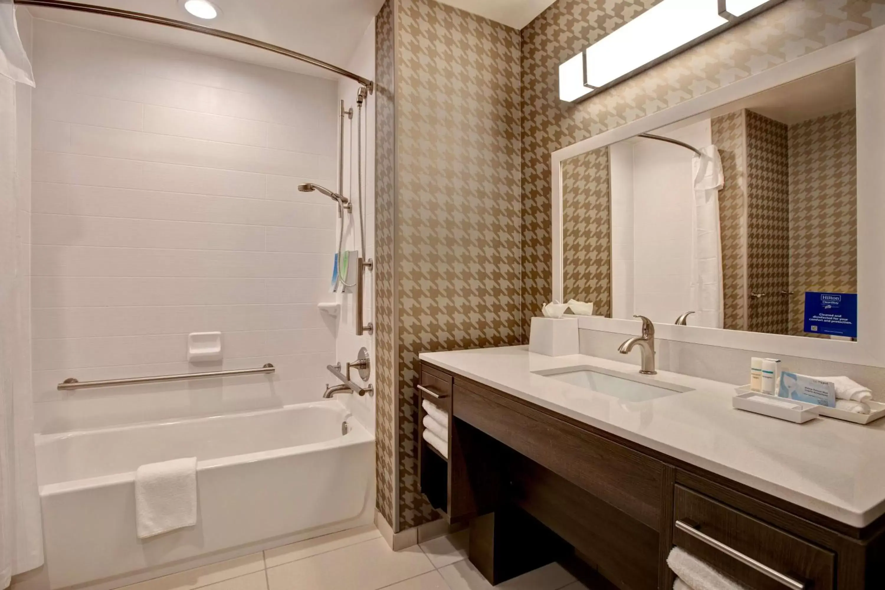 Bathroom in Home2 Suites By Hilton Loves Park Rockford