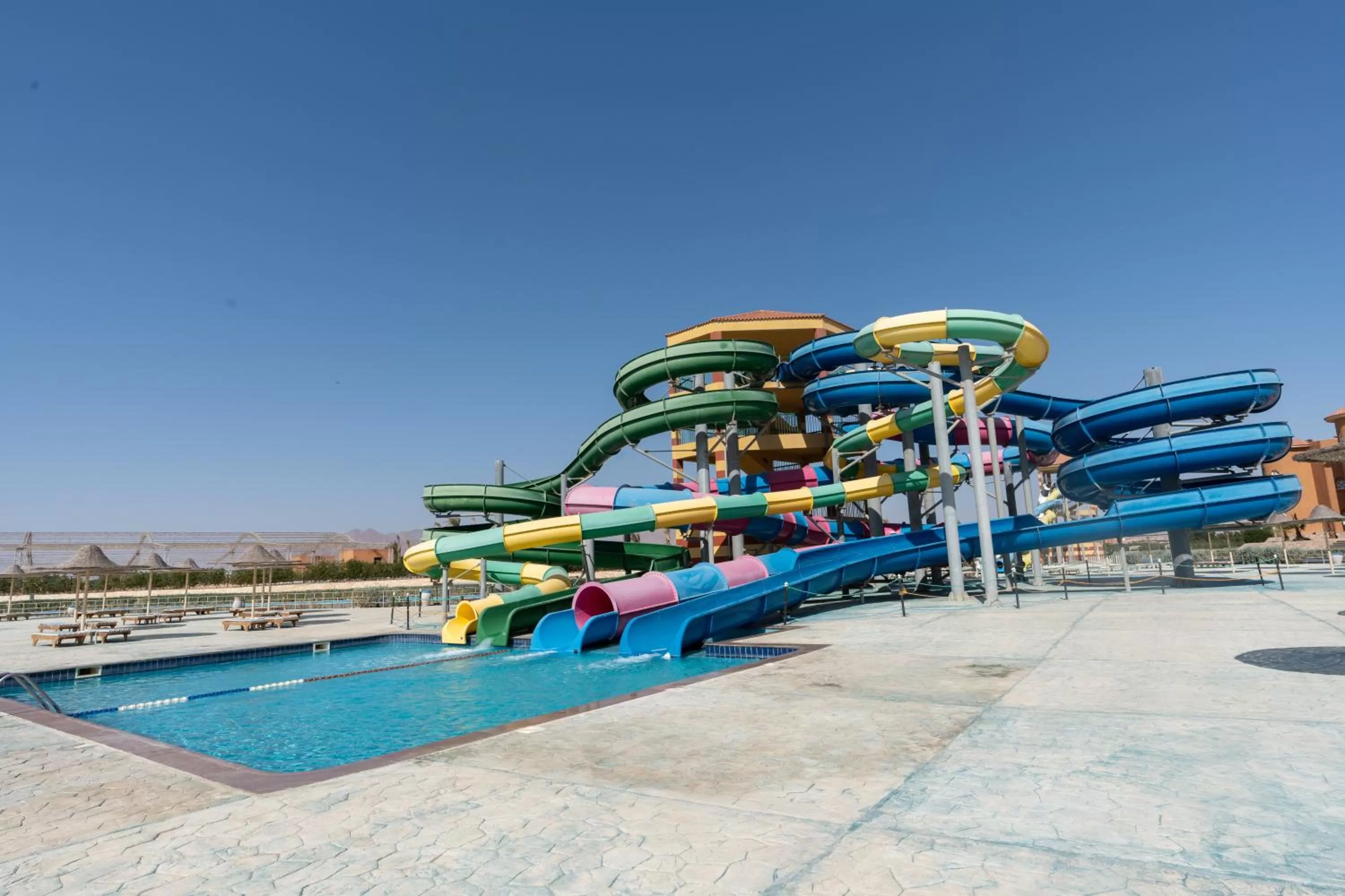 Aqua park in Parrotel Lagoon Waterpark Resort