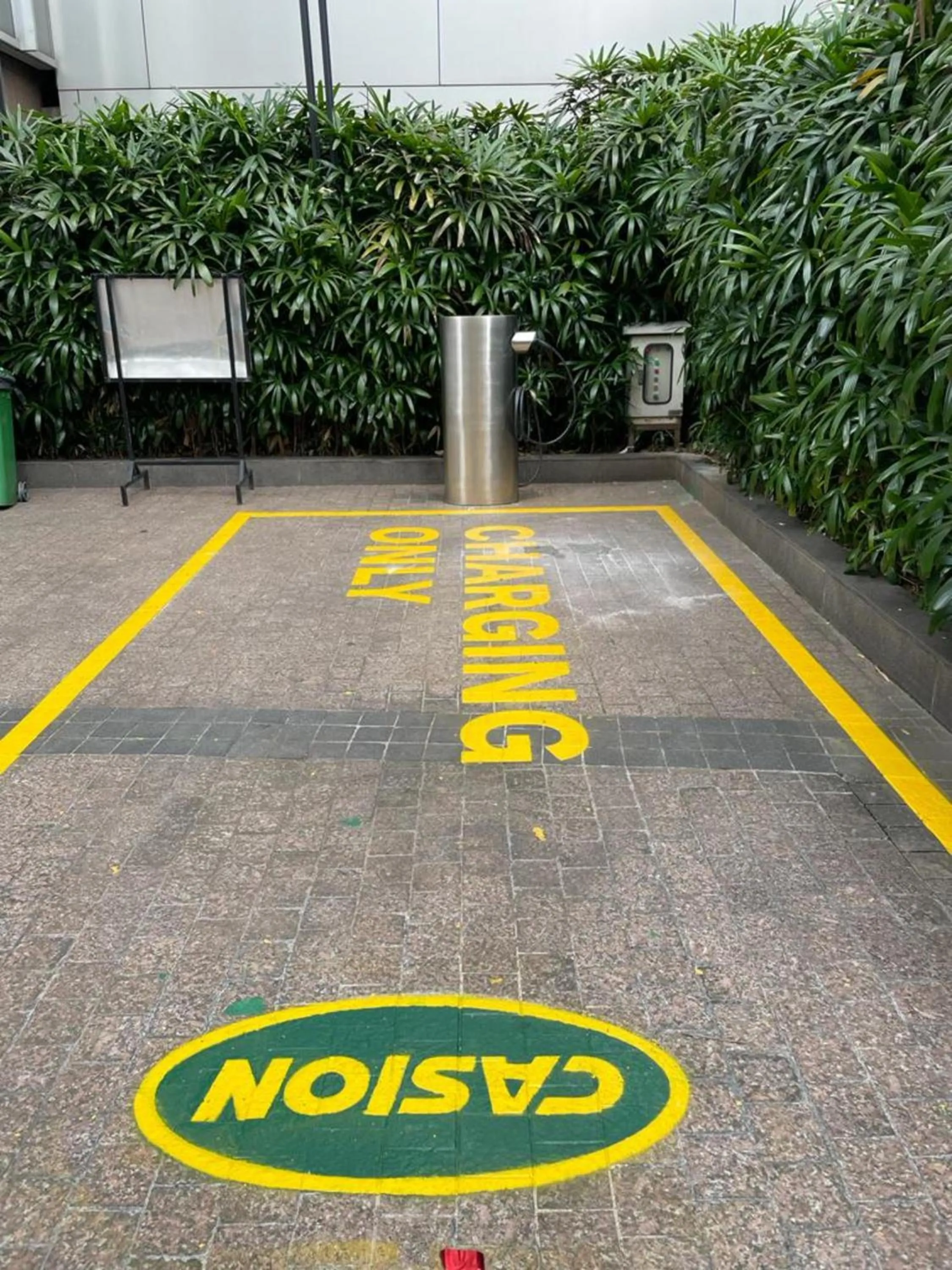 Parking in Ascott Kuningan Jakarta