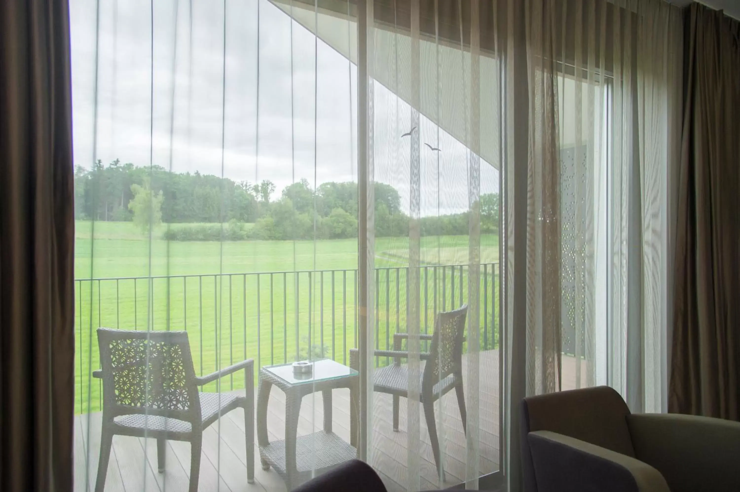 Photo of the whole room, Balcony/Terrace in Wellnesshotel Golf Panorama