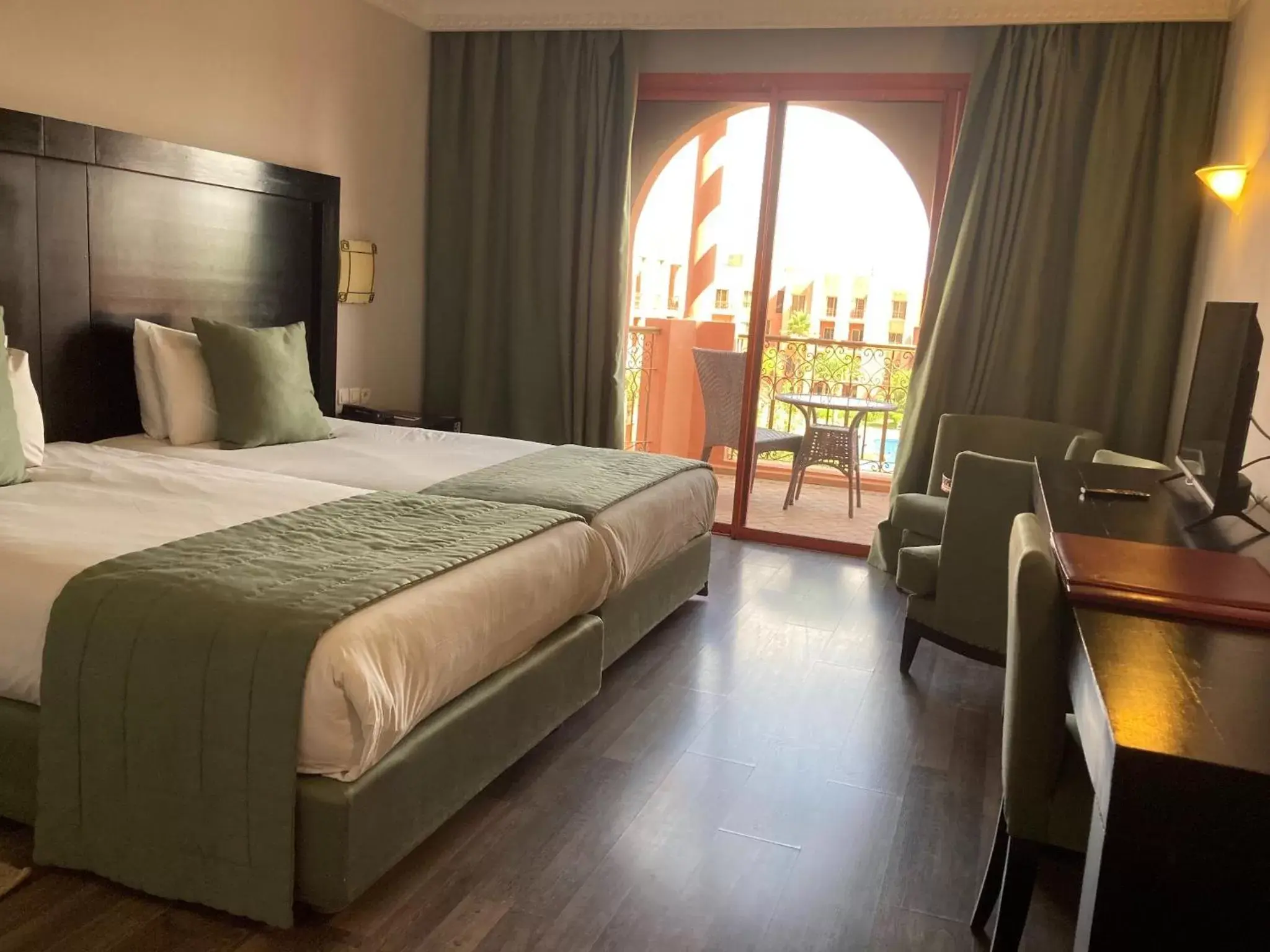 Property building, Bed in Palm Plaza Marrakech Property building, Bed in Palm Plaza Marrakech