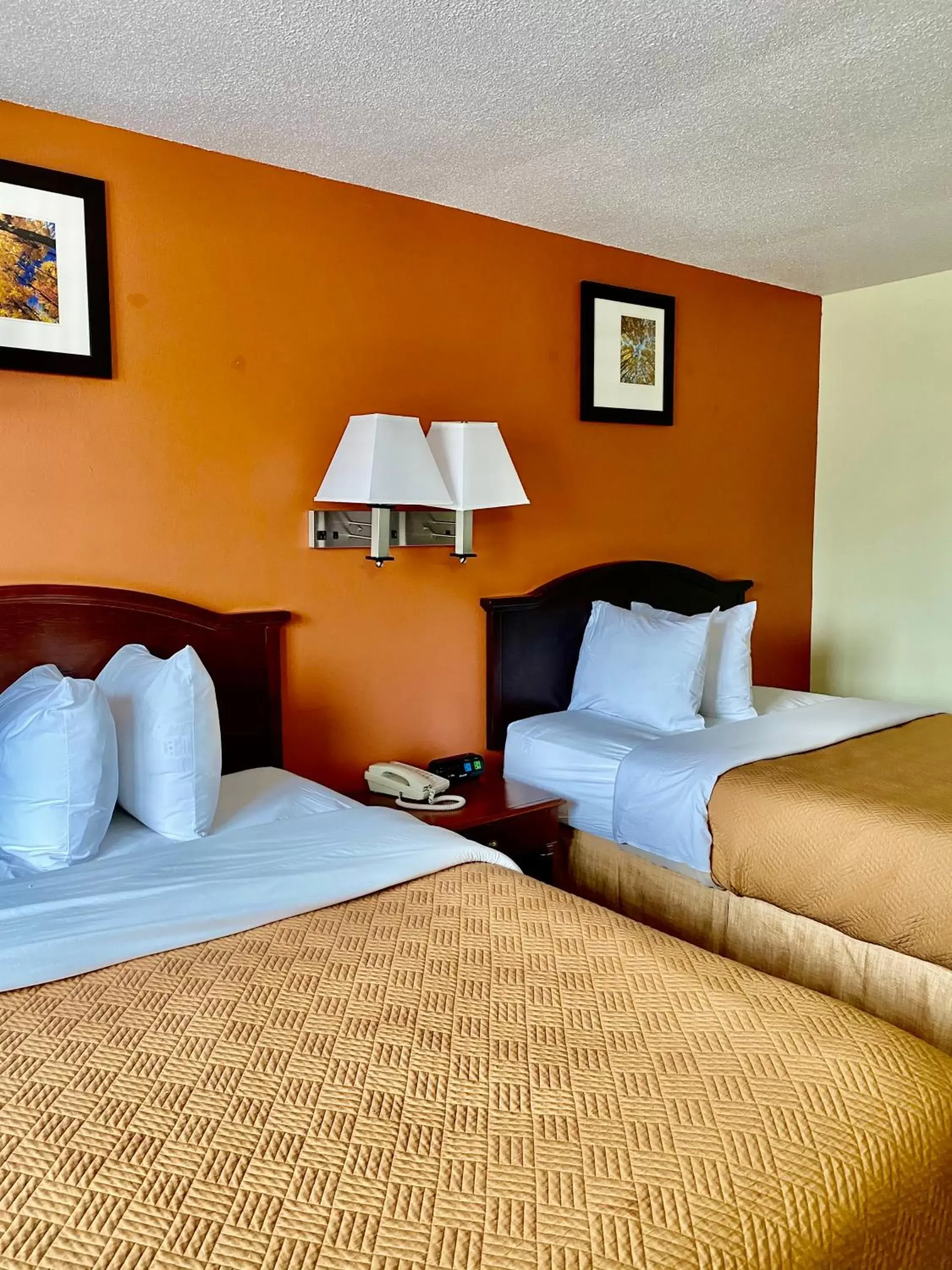 Bed in Travelodge by Wyndham La Porte/Michigan City Area