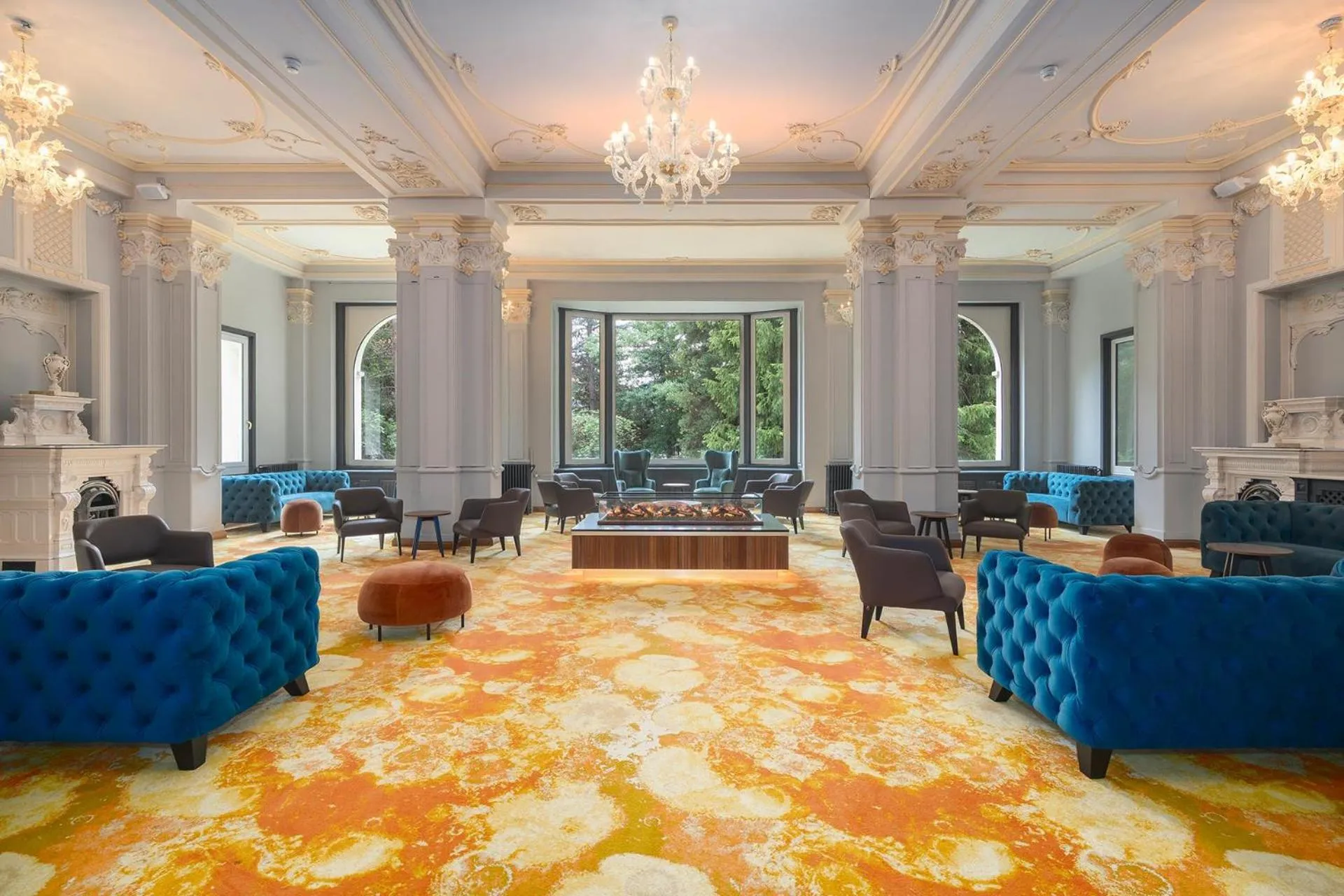 Lobby or reception in Hotel Reine Victoria