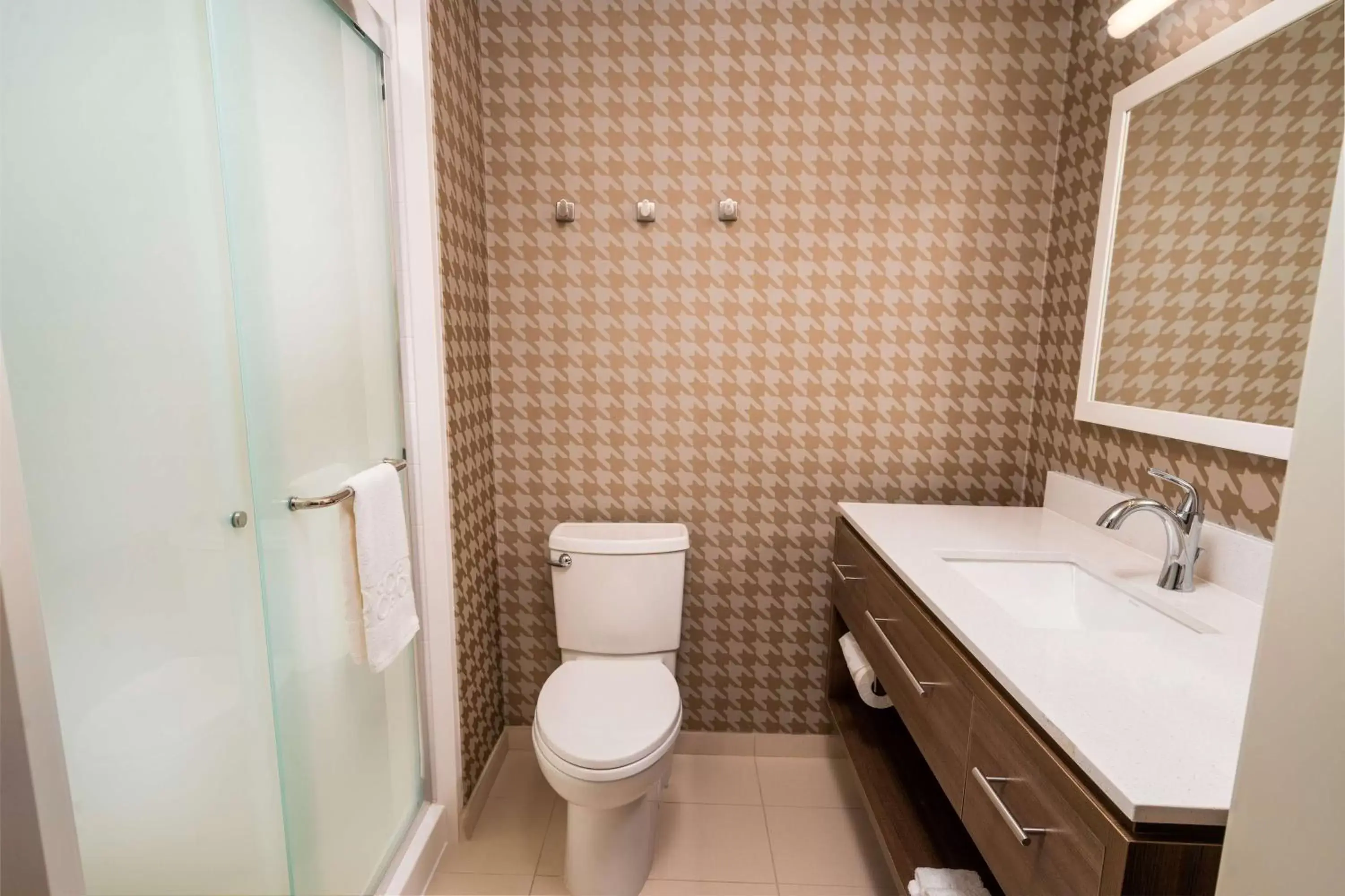 Bathroom in Home2 Suites Bakersfield Bathroom in Home2 Suites Bakersfield