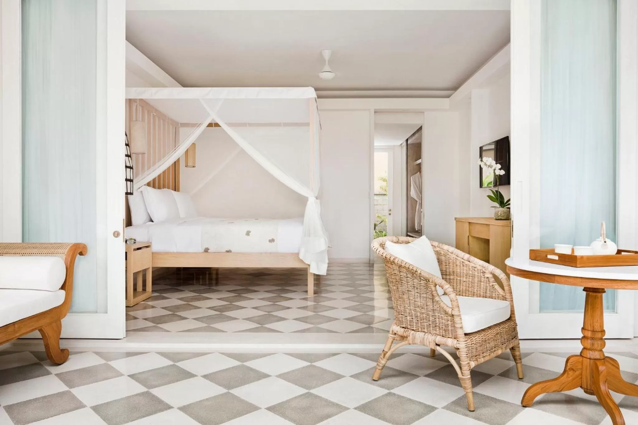 Photo of the whole room, Bed in COMO Uma Ubud