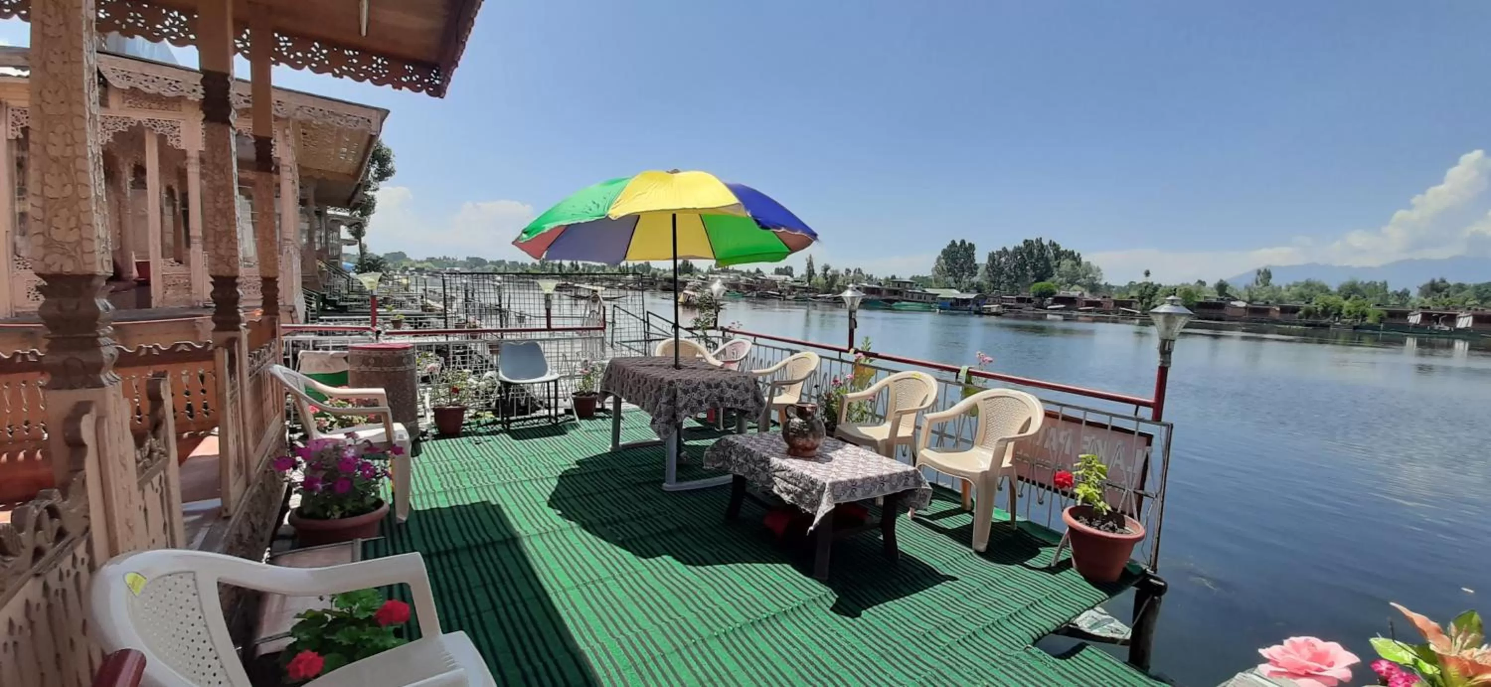 Balcony/Terrace in Lake Palace Group Of House Boats