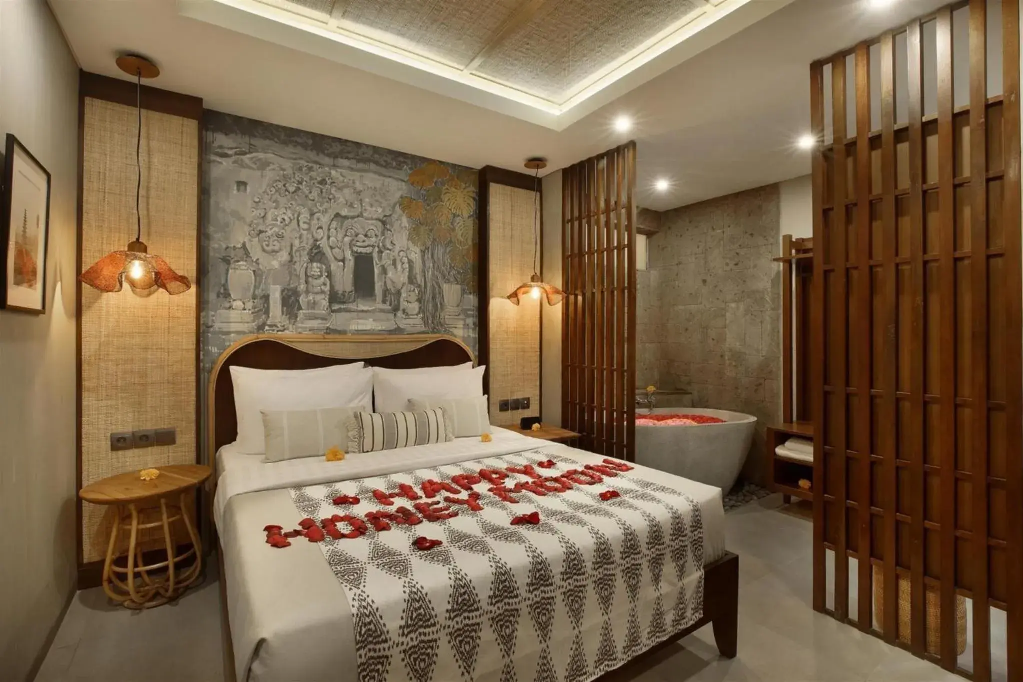 Decorative detail, Bed in Amarea Resort Ubud by Ini Vie Hospitality