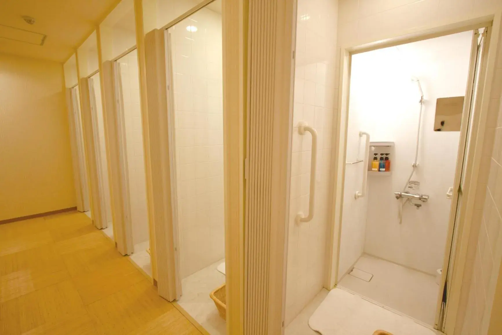 Bathroom in HEARTS Capsule Hotel & Spa Nakasu