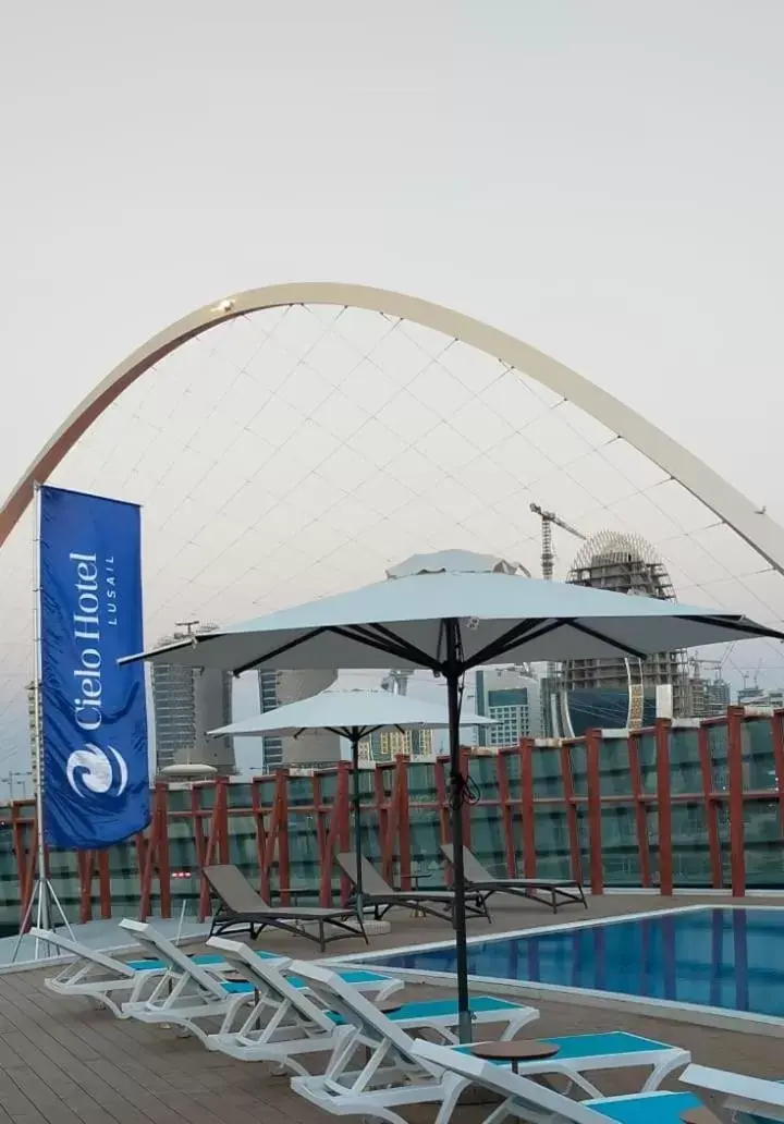 Swimming Pool in Cielo Hotel Lusail Qatar