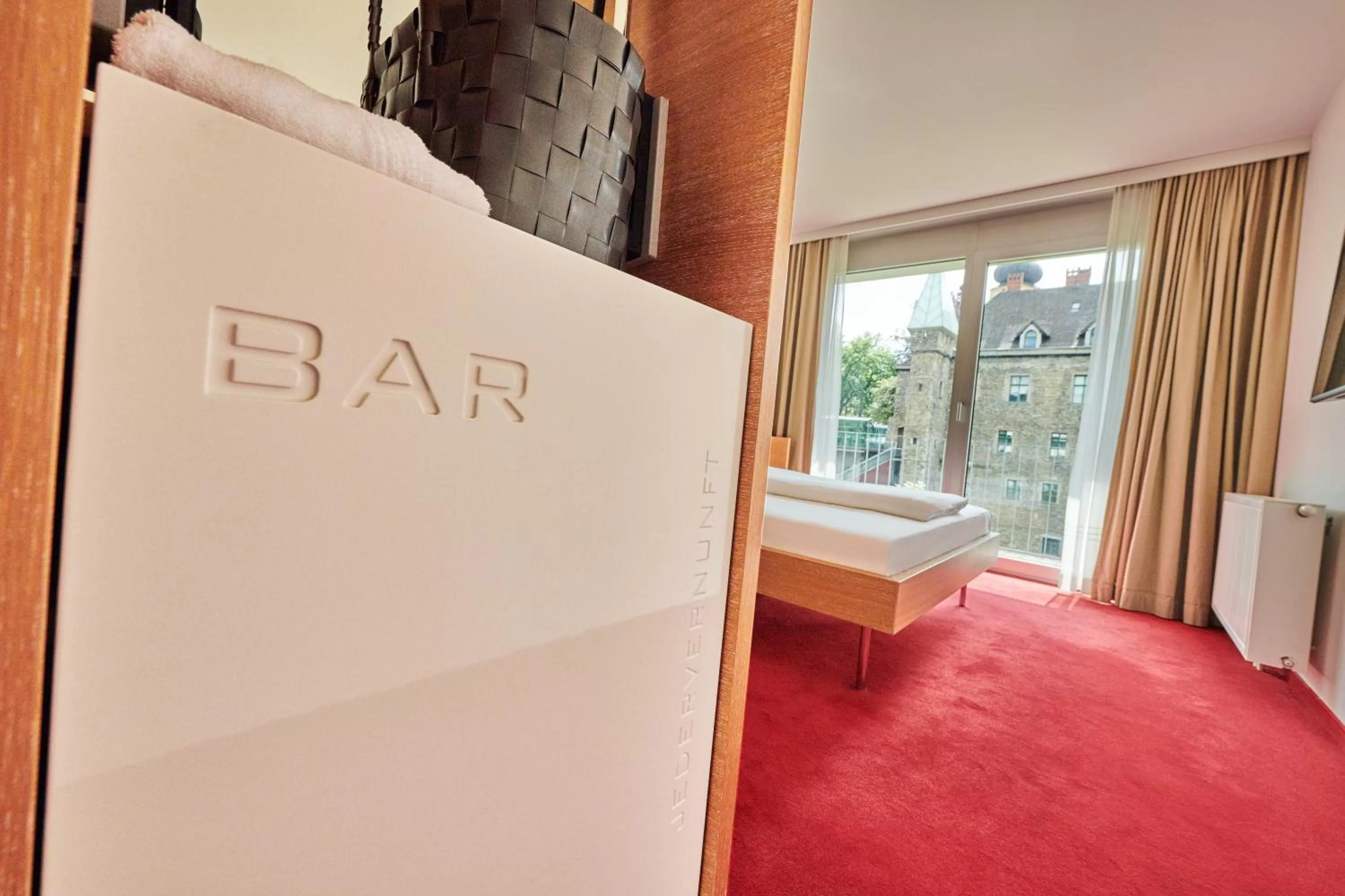 Photo of the whole room, Bed in Das Schloss an der Eisenstrasse