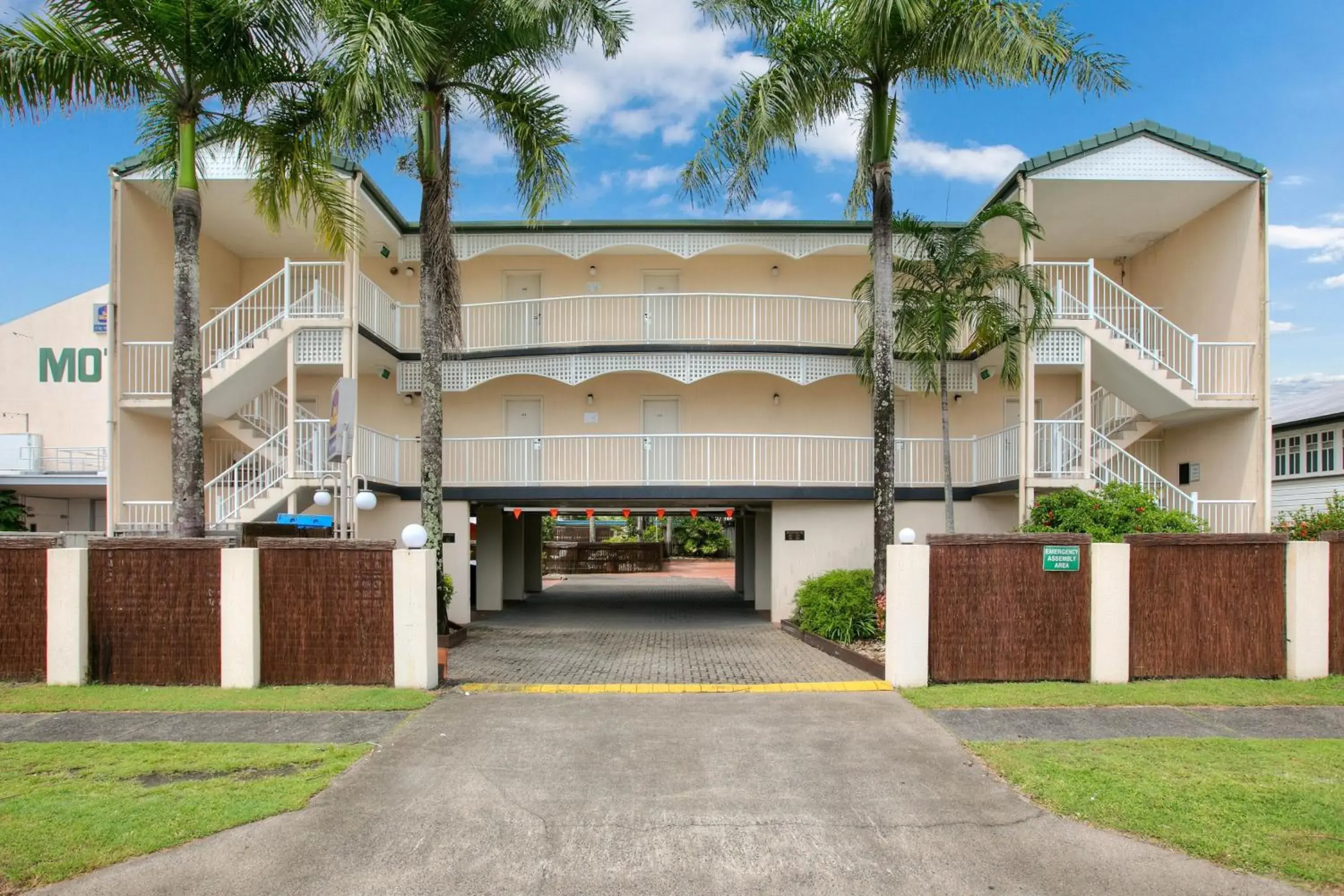 Facade/entrance, Property Building in Cairns City Sheridan Motel