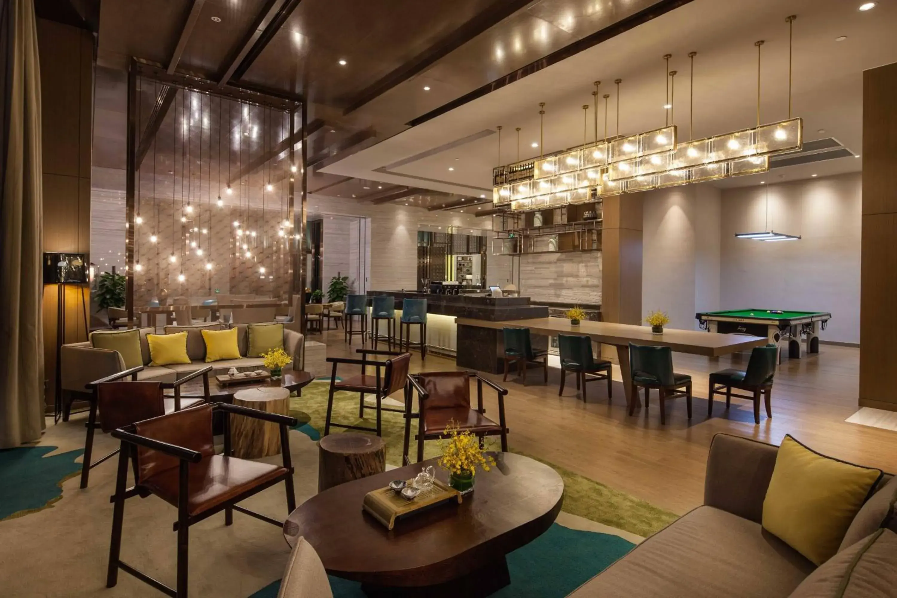 Lobby or reception, Restaurant/Places to Eat in Four Points by Sheraton Hefei, Baohe