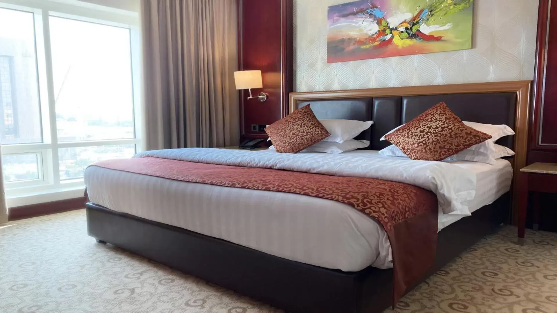 Bed in Velvet Hotel Jeddah Bed in Velvet Hotel Jeddah