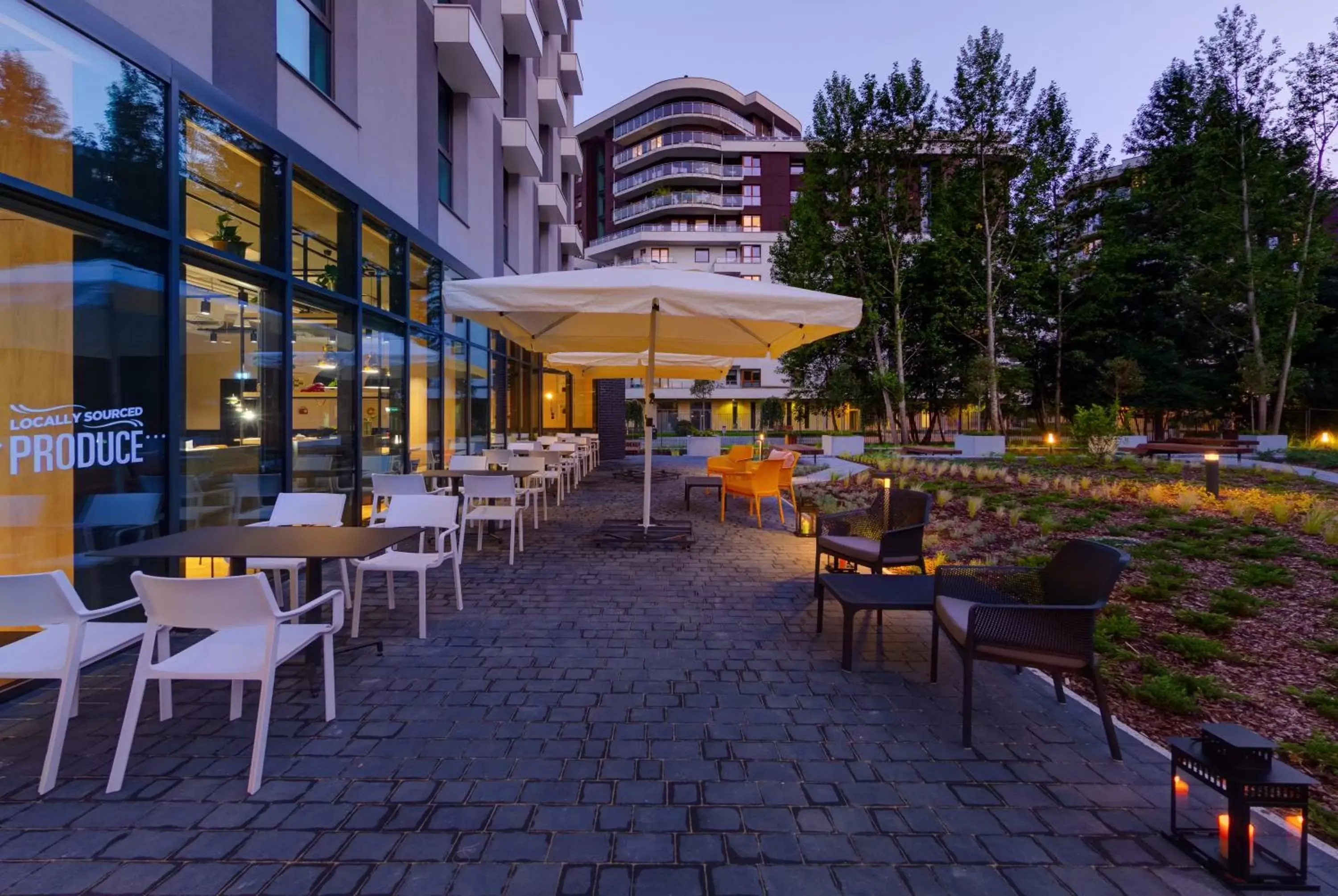 Garden, Restaurant/Places to Eat in ibis Styles Kraków Centrum