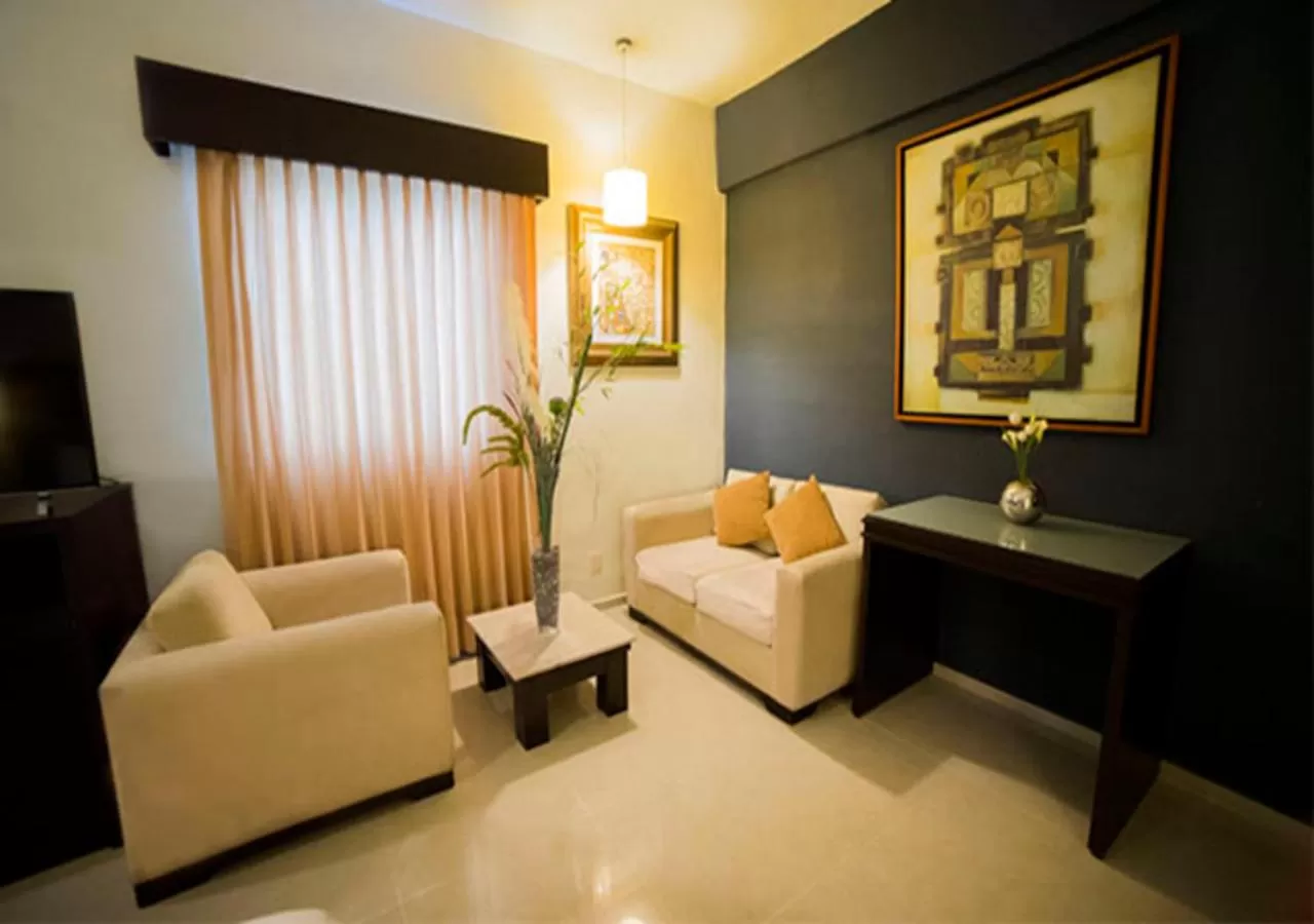 Living room in Hotel Grand Marlon