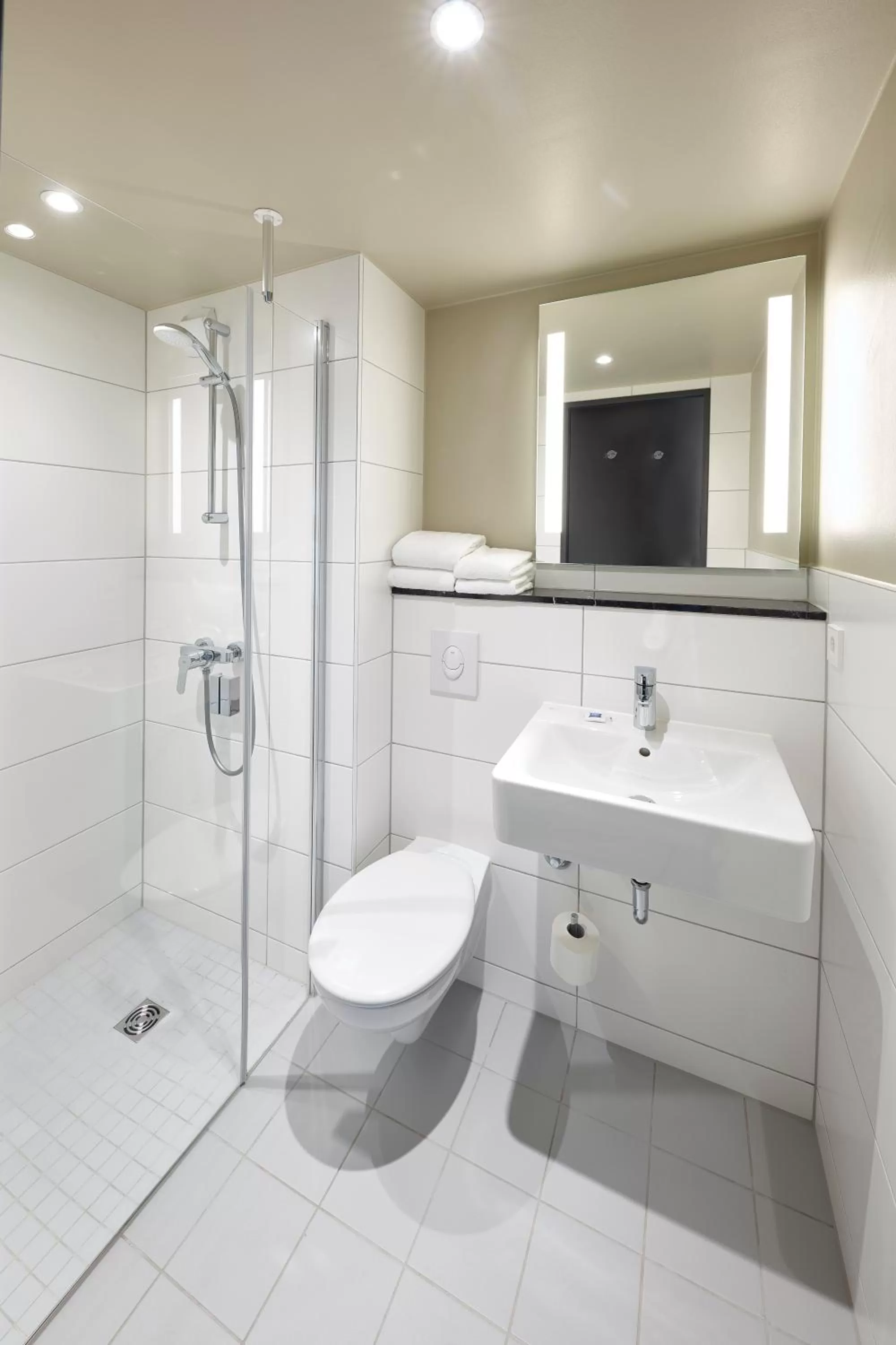 Bathroom in ibis budget Bayreuth