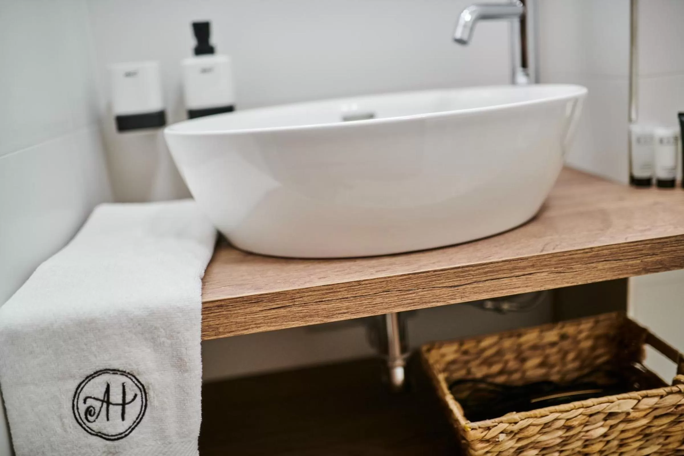 Bathroom in Hotel Alfréd a Hermína