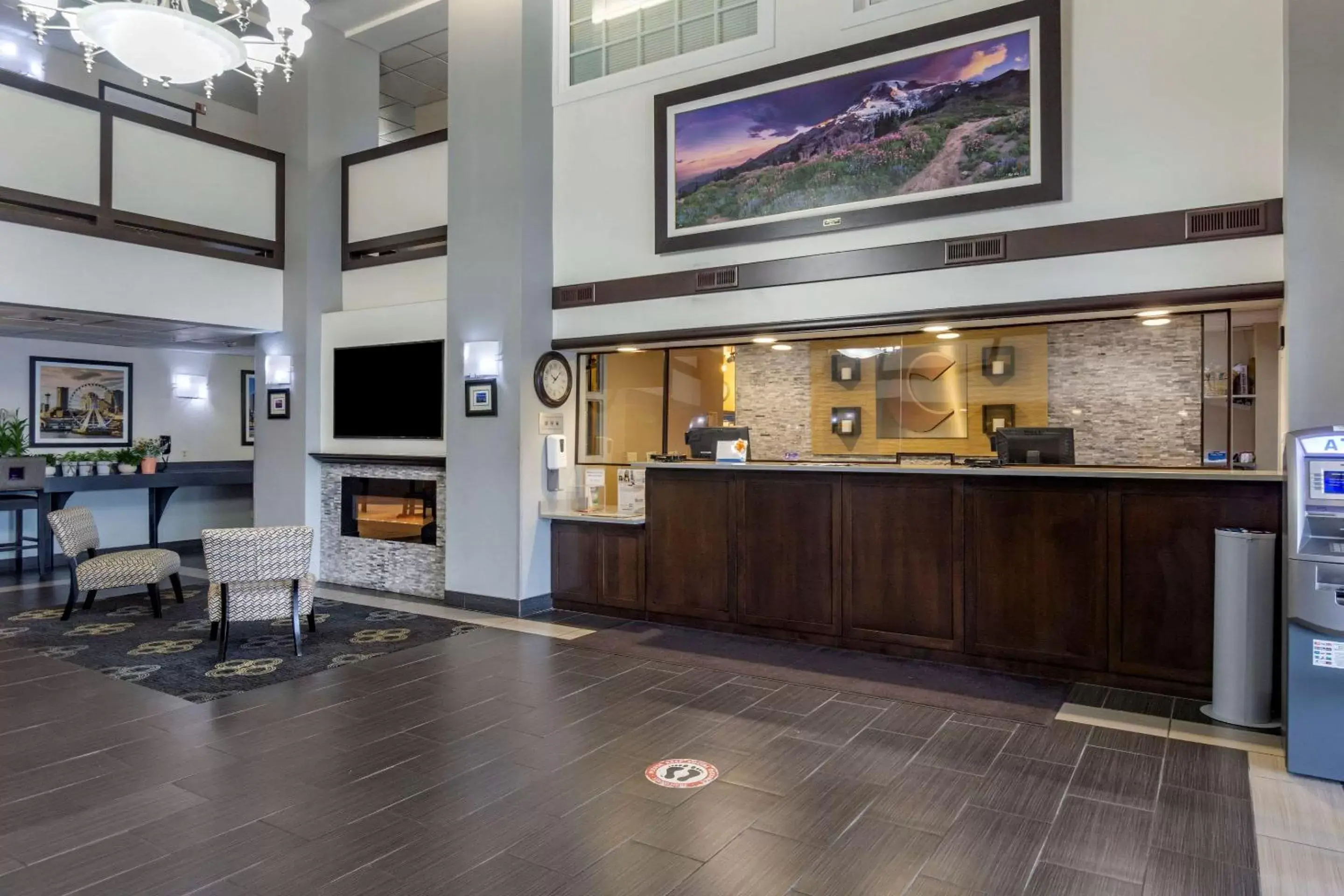 Lobby or reception, Lobby/Reception in Comfort Inn Kent - Seattle