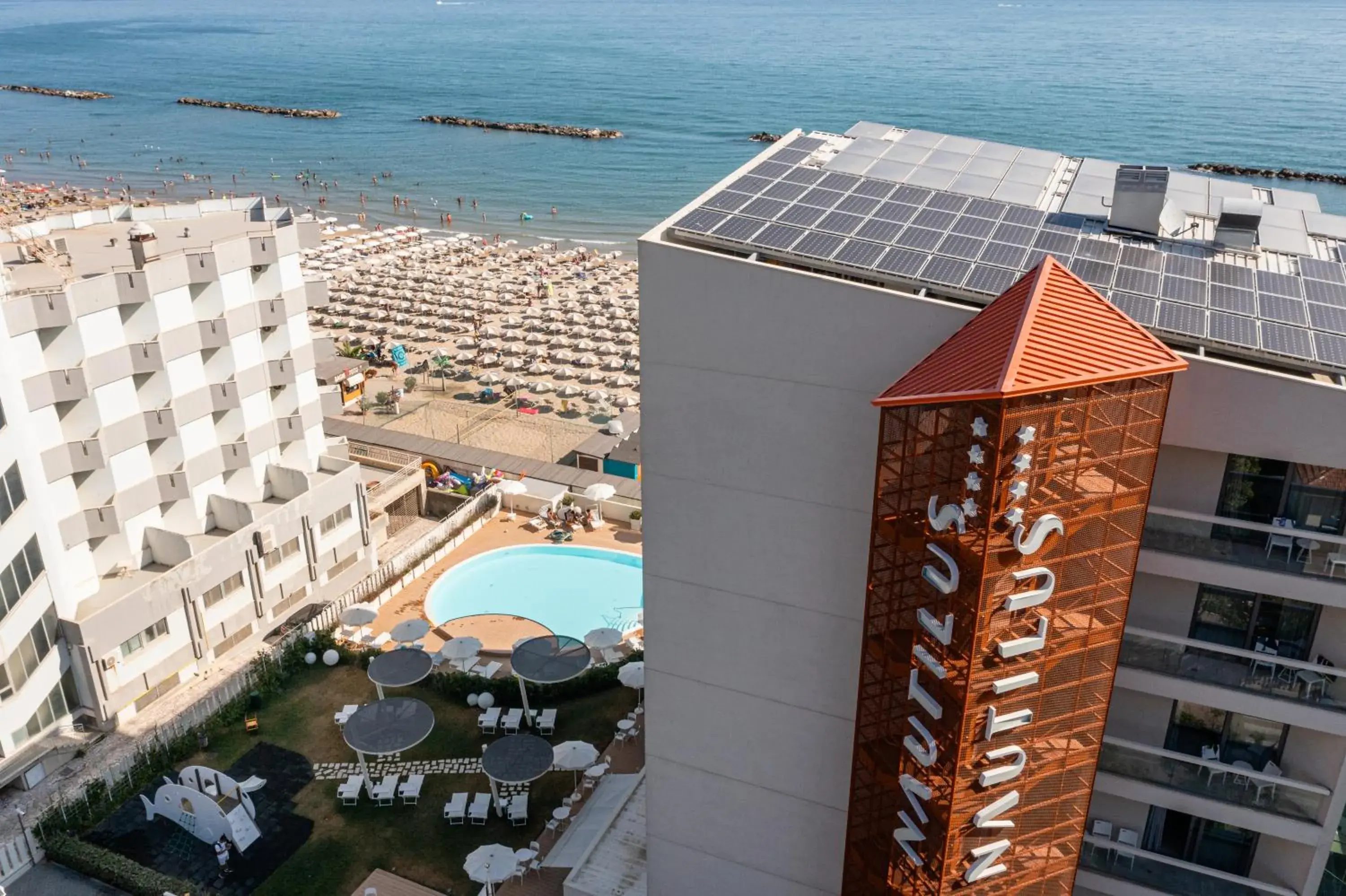 Sea view, Pool View in Nautilus Family Hotel