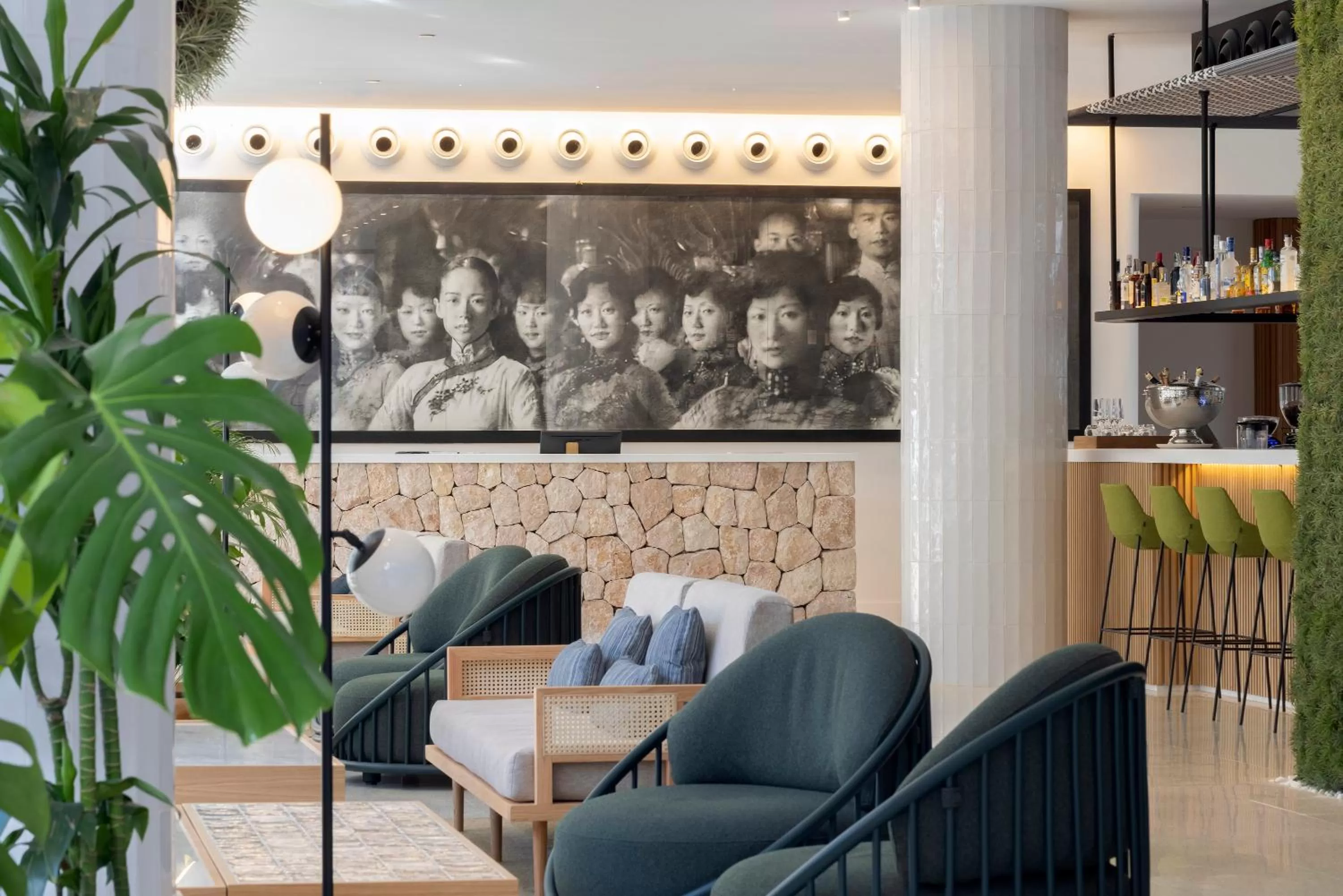 Lobby or reception in HM Palma Blanc