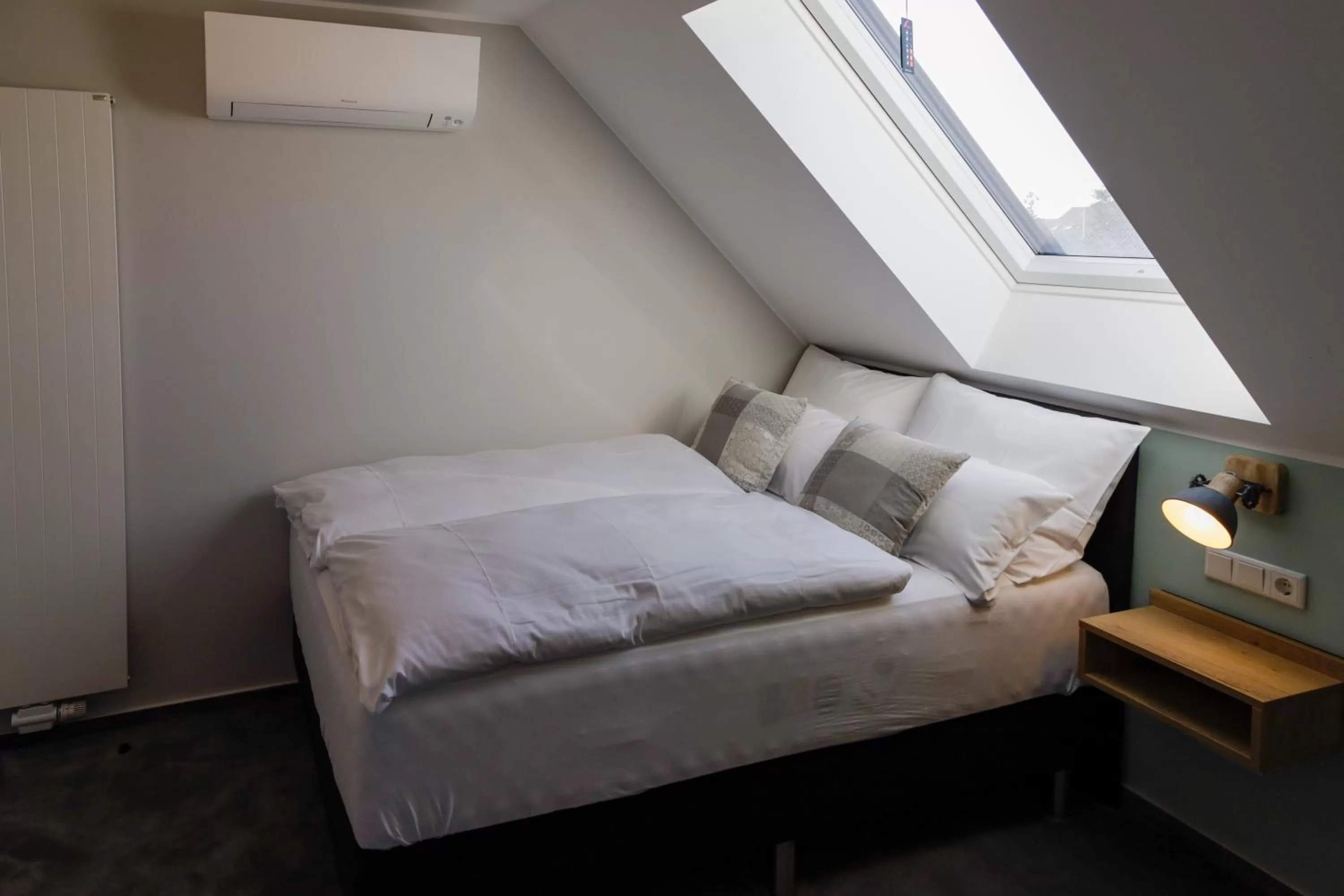 Bed in Hotel Brasserie Chaussee