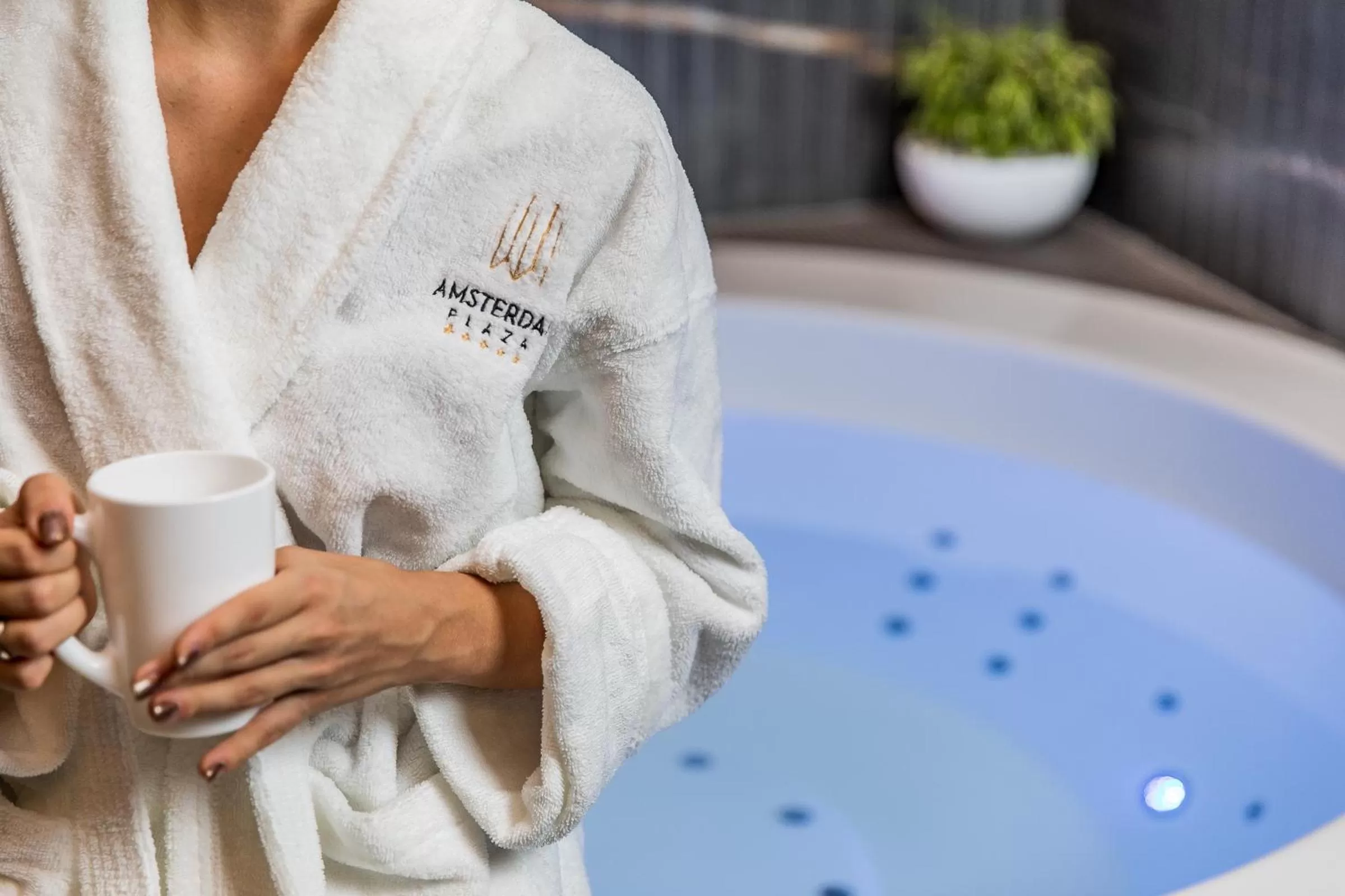 Spa and wellness centre/facilities in Amsterdam Plaza Hotel & SPA