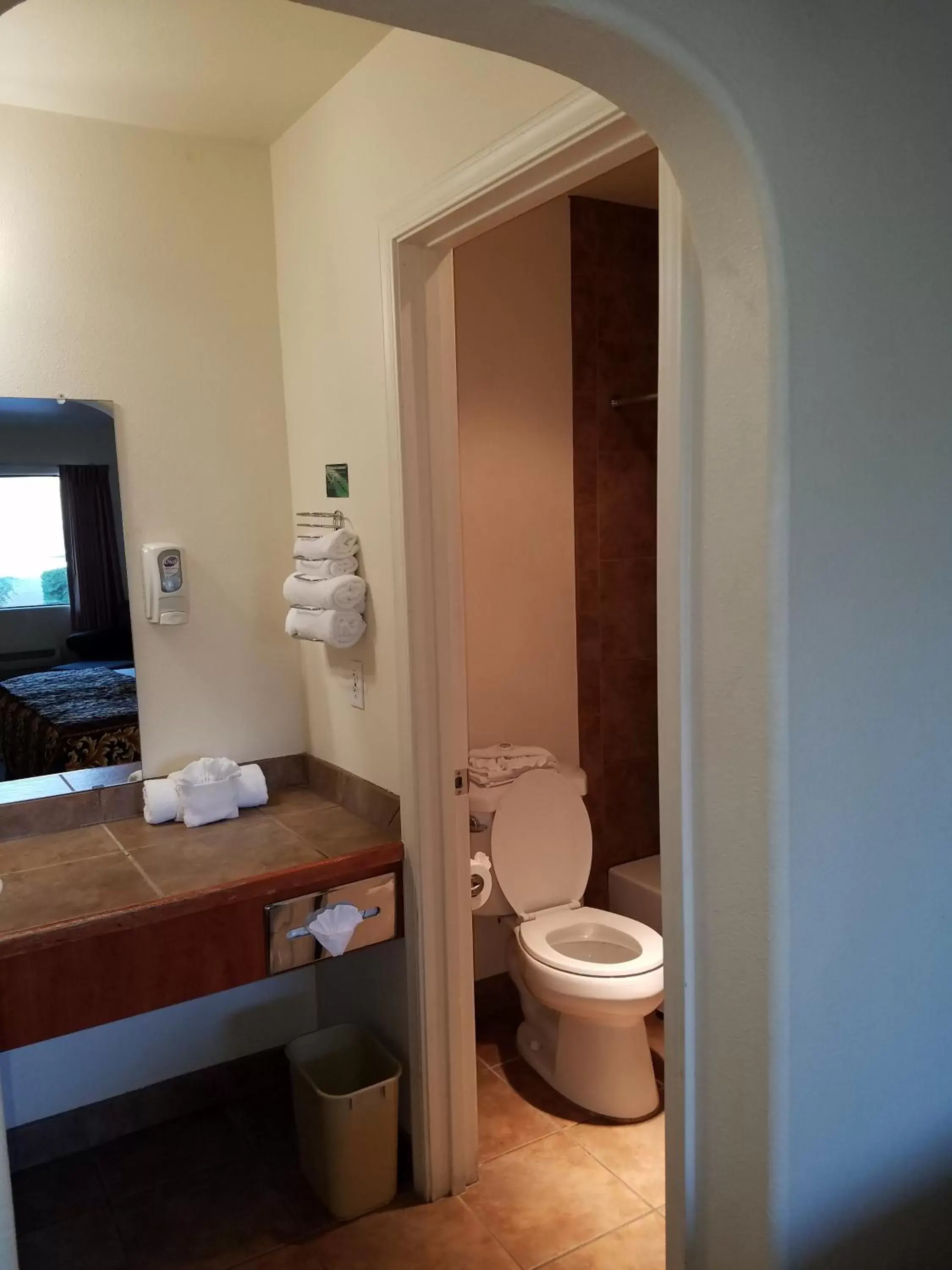 Toilet, Bathroom in Premier Inns Tolleson