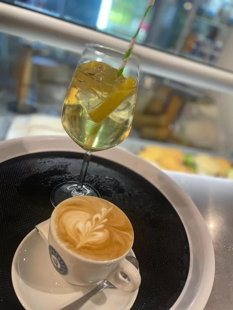 Drinks in Michelangelo home