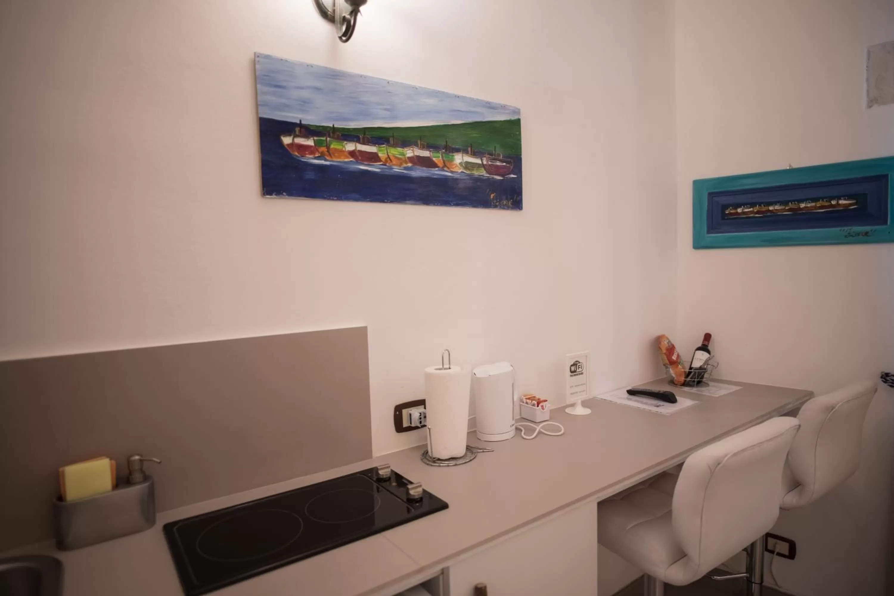 Kitchen or kitchenette in Aretusa Vacanze B&B