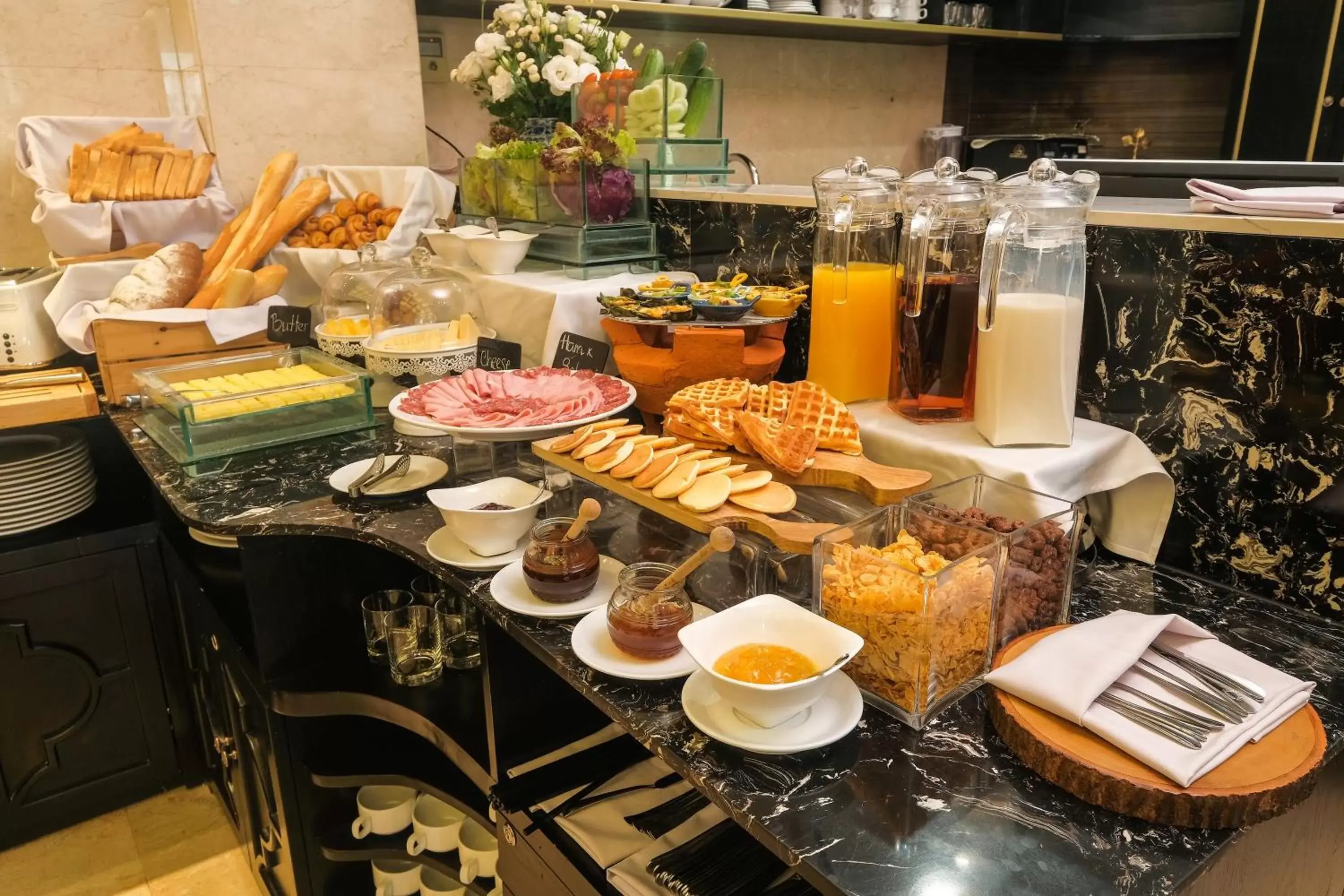 Food, Breakfast in Sanouva Saigon Hotel