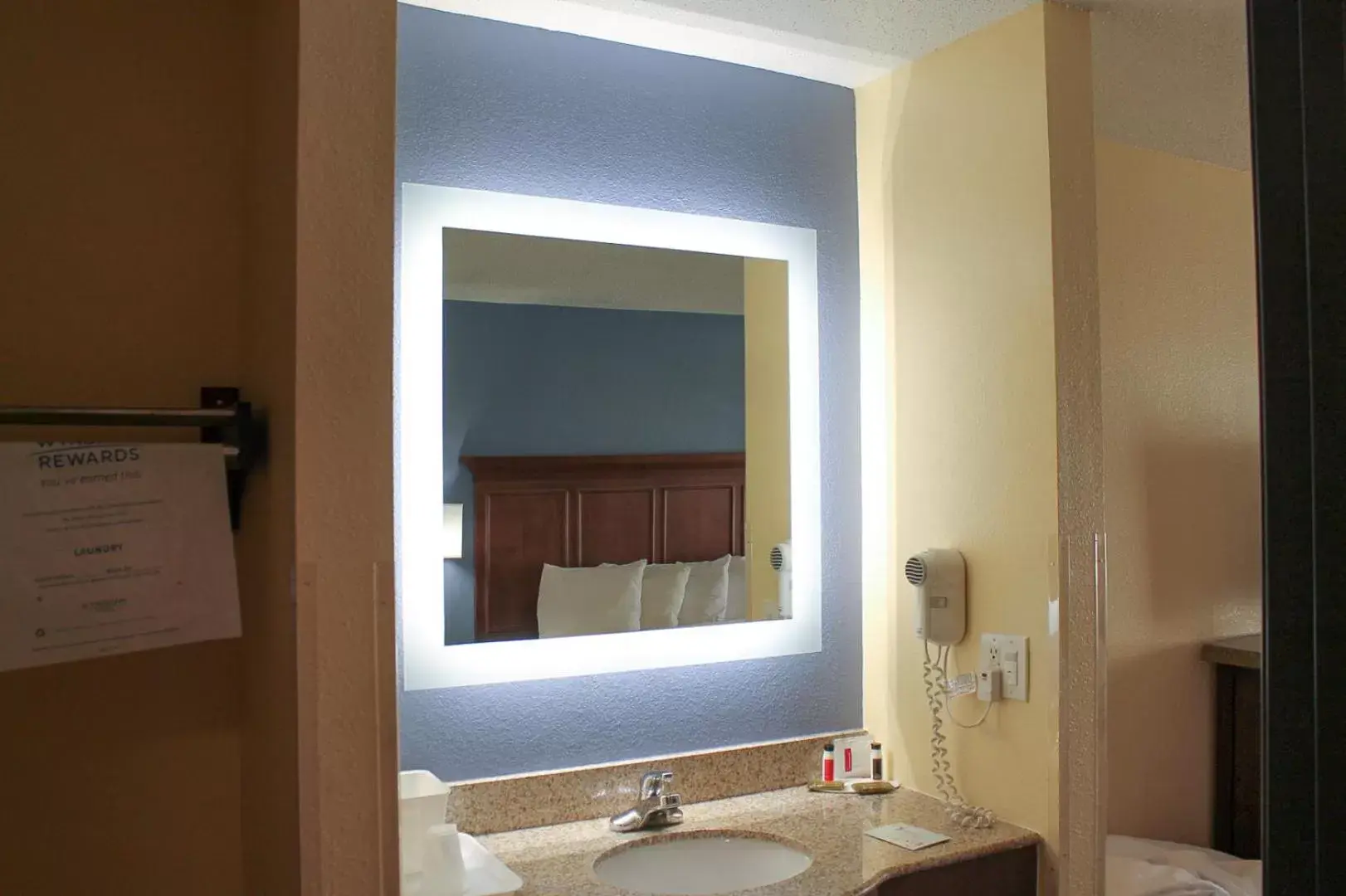 Bathroom in Days Inn by Wyndham Batavia Ohio