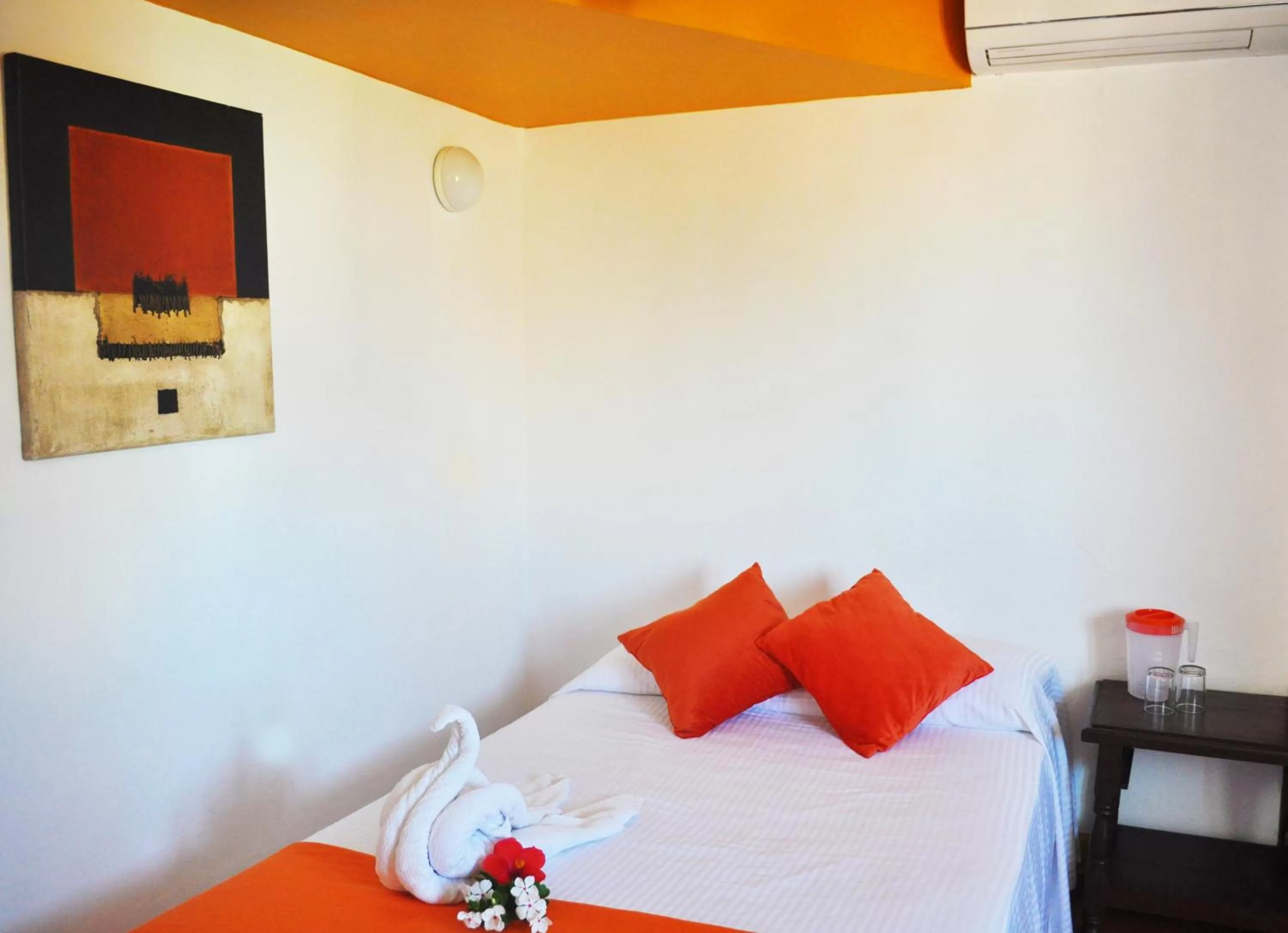 Bedroom, Bed in Hotel Hacienda de Vallarta Centro