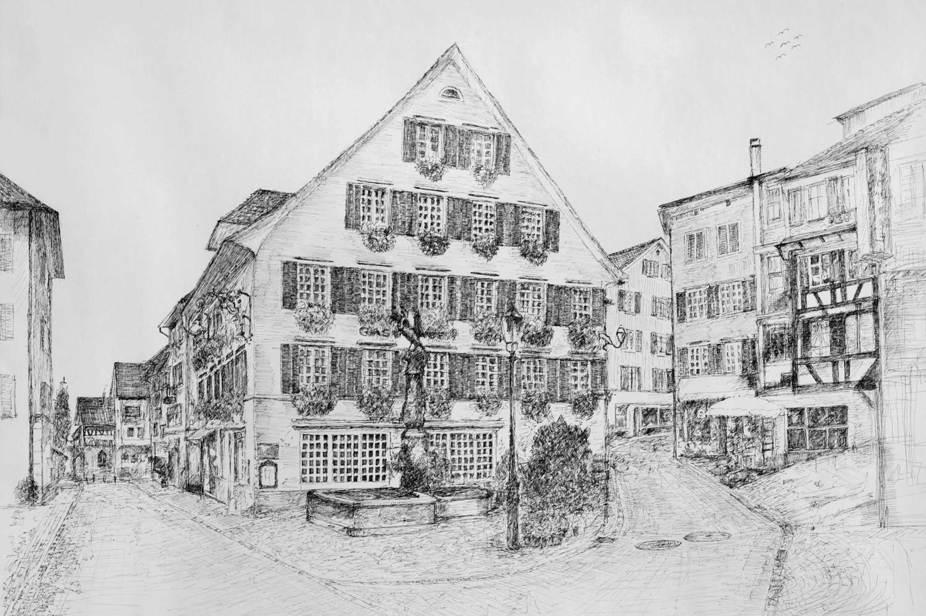 Property building in Romantik Hotel Schwan