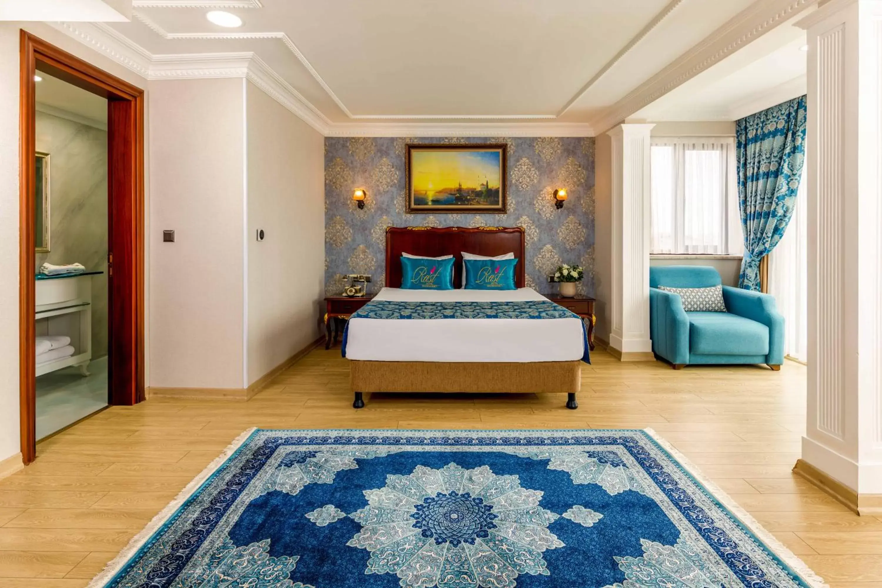 Bed in Rast Hotel Sultanahmet
