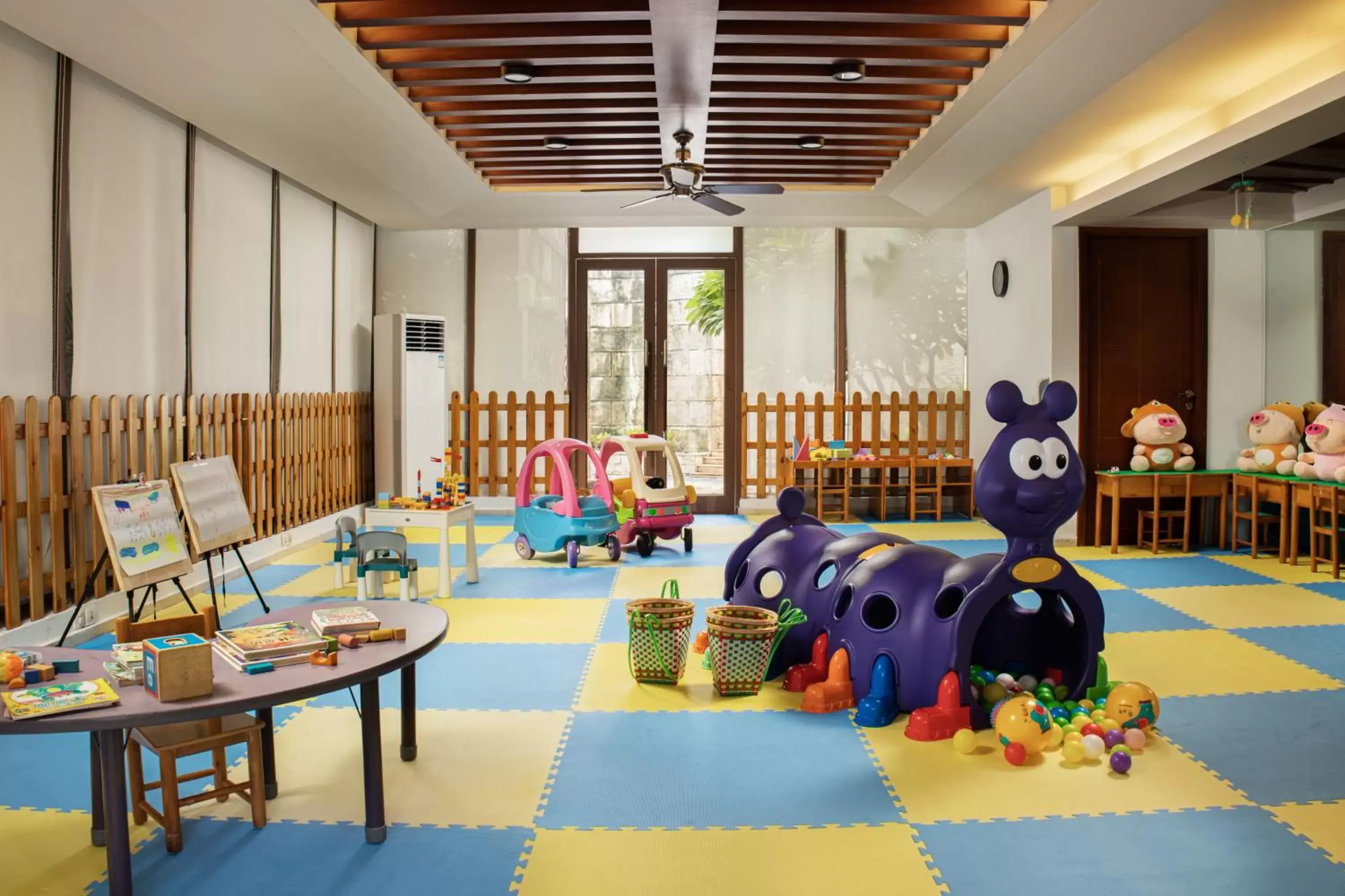 Children play ground, Kid's Club in Pullman Sanya Yalong Bay Villas & Resort