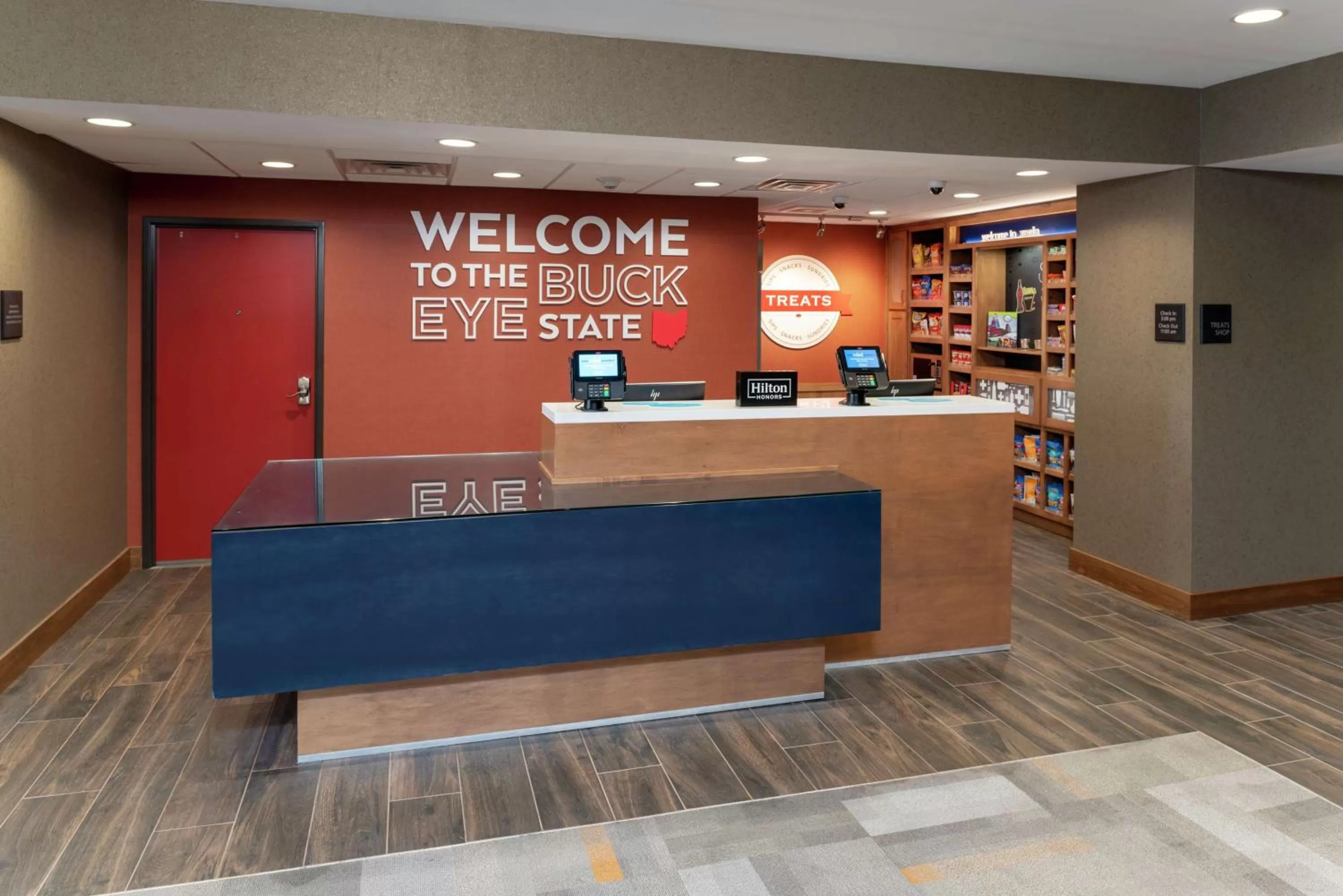Lobby or reception in Hampton Inn & Suites Xenia Dayton