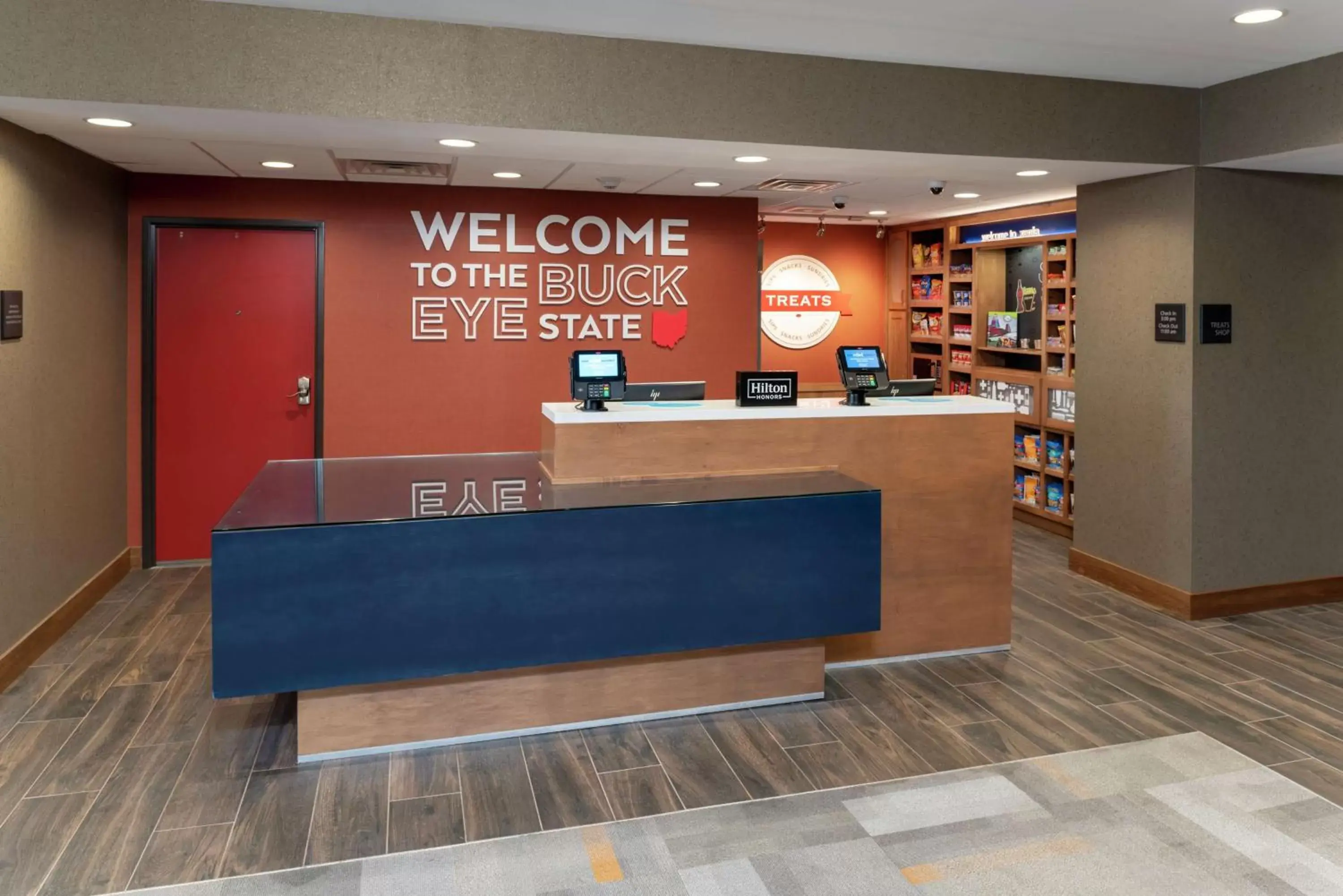 Lobby or reception in Hampton Inn & Suites Xenia Dayton Lobby or reception in Hampton Inn & Suites Xenia Dayton