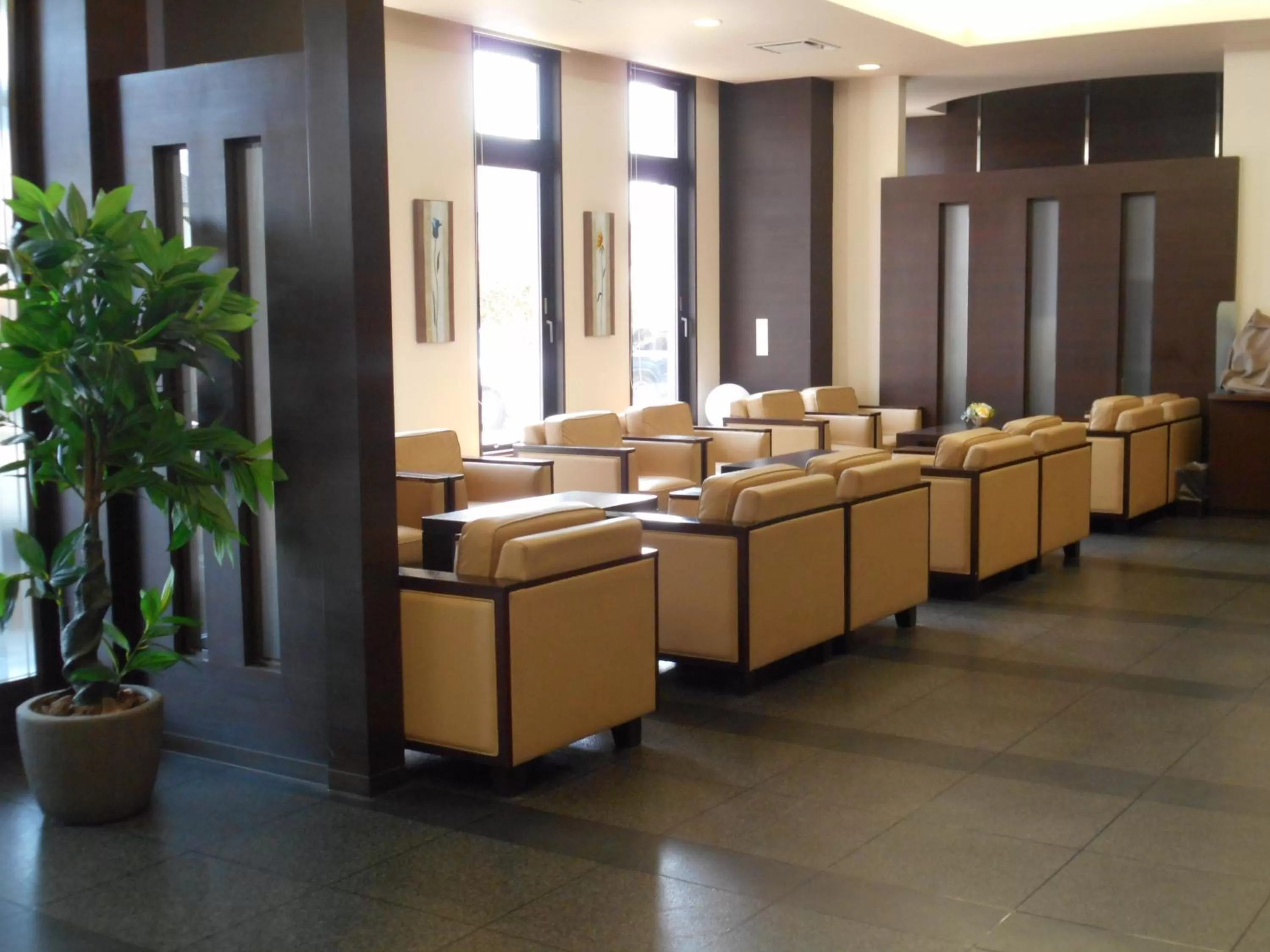 Lobby or reception in Hotel Route-Inn Iwakiizumi Ekimae